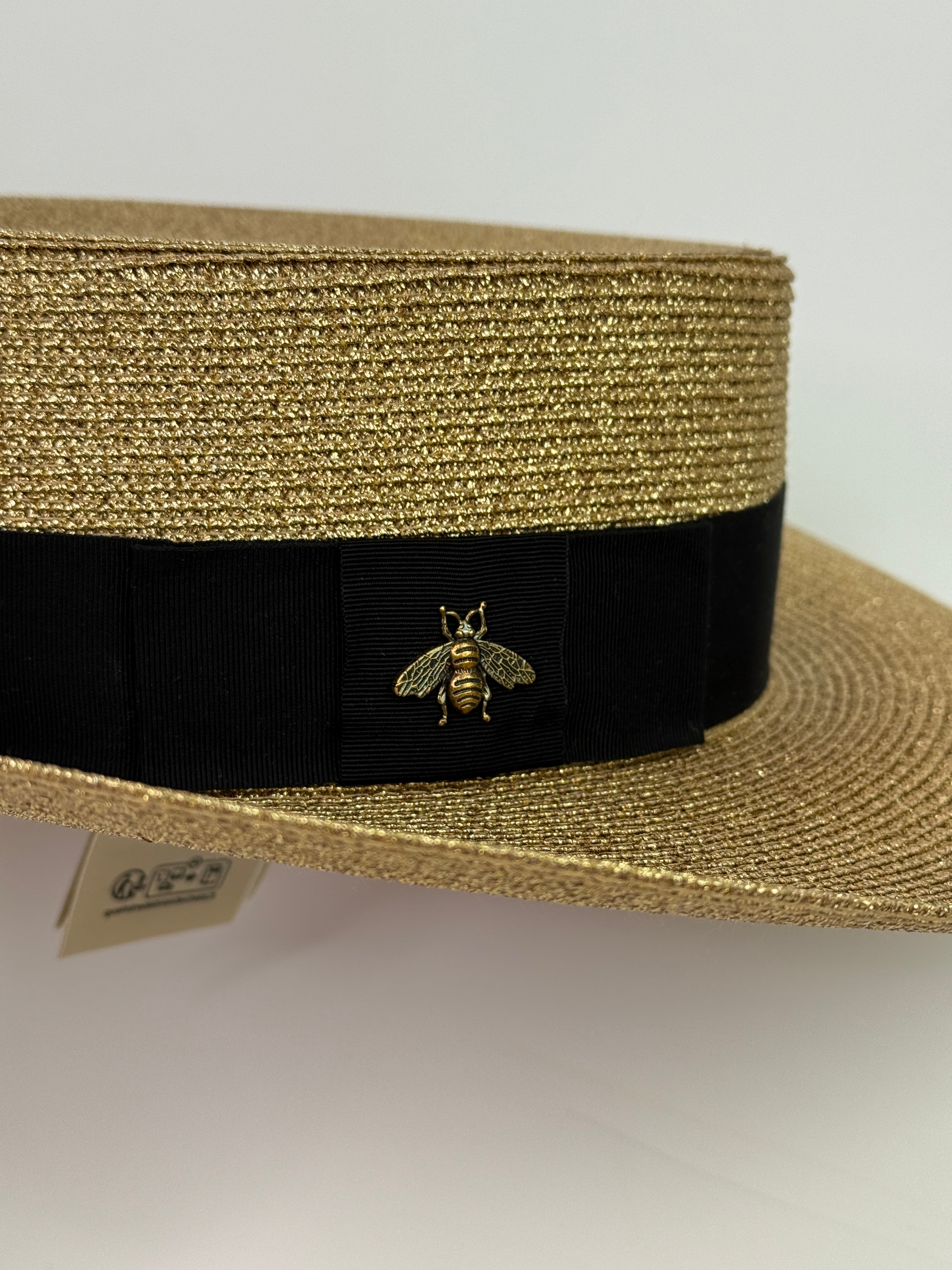 Gucci Lamé Papier Hat