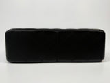 Chanel Jumbo Black Lambskin Leather With GHW