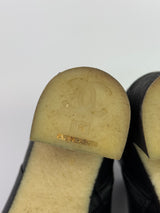 Chanel CC Turnlock Ankle Boots (Size 39/UK6)