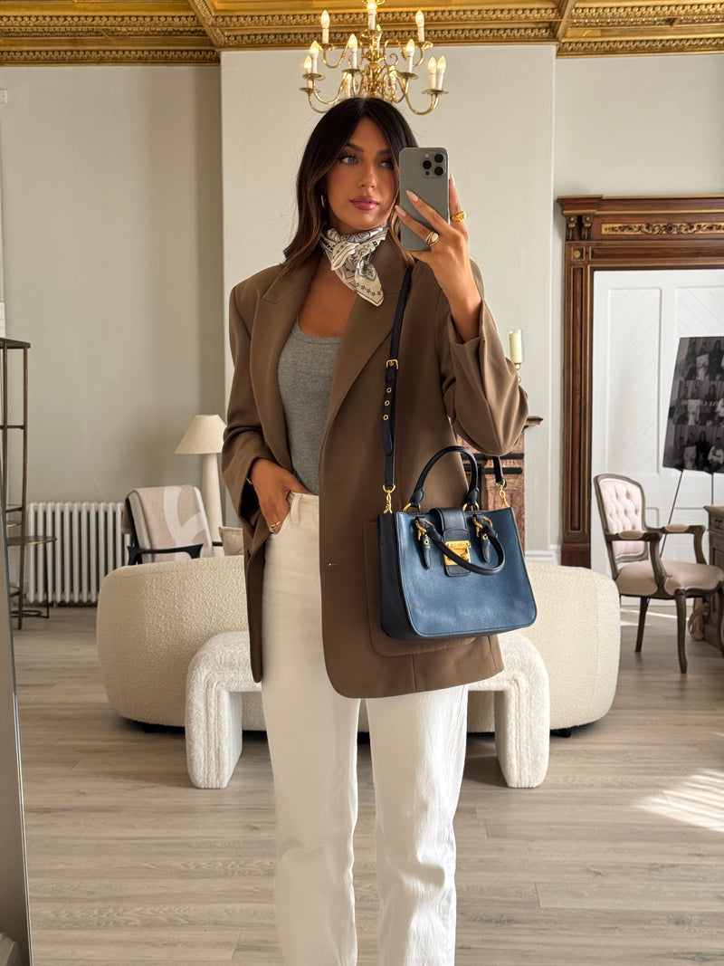 Miu Miu Madras Bi Colour Tote Bag