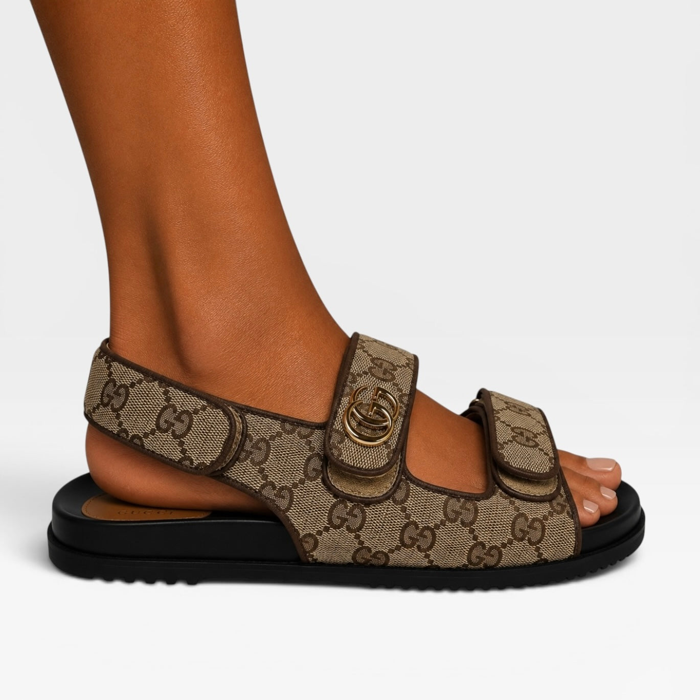Gucci GG Dad Sandals (Size 40/UK7)