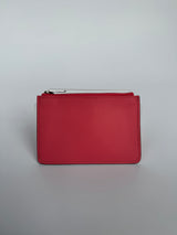 Hermès Constance Slim Wallet In Rouge H/Rose Azalee PHW