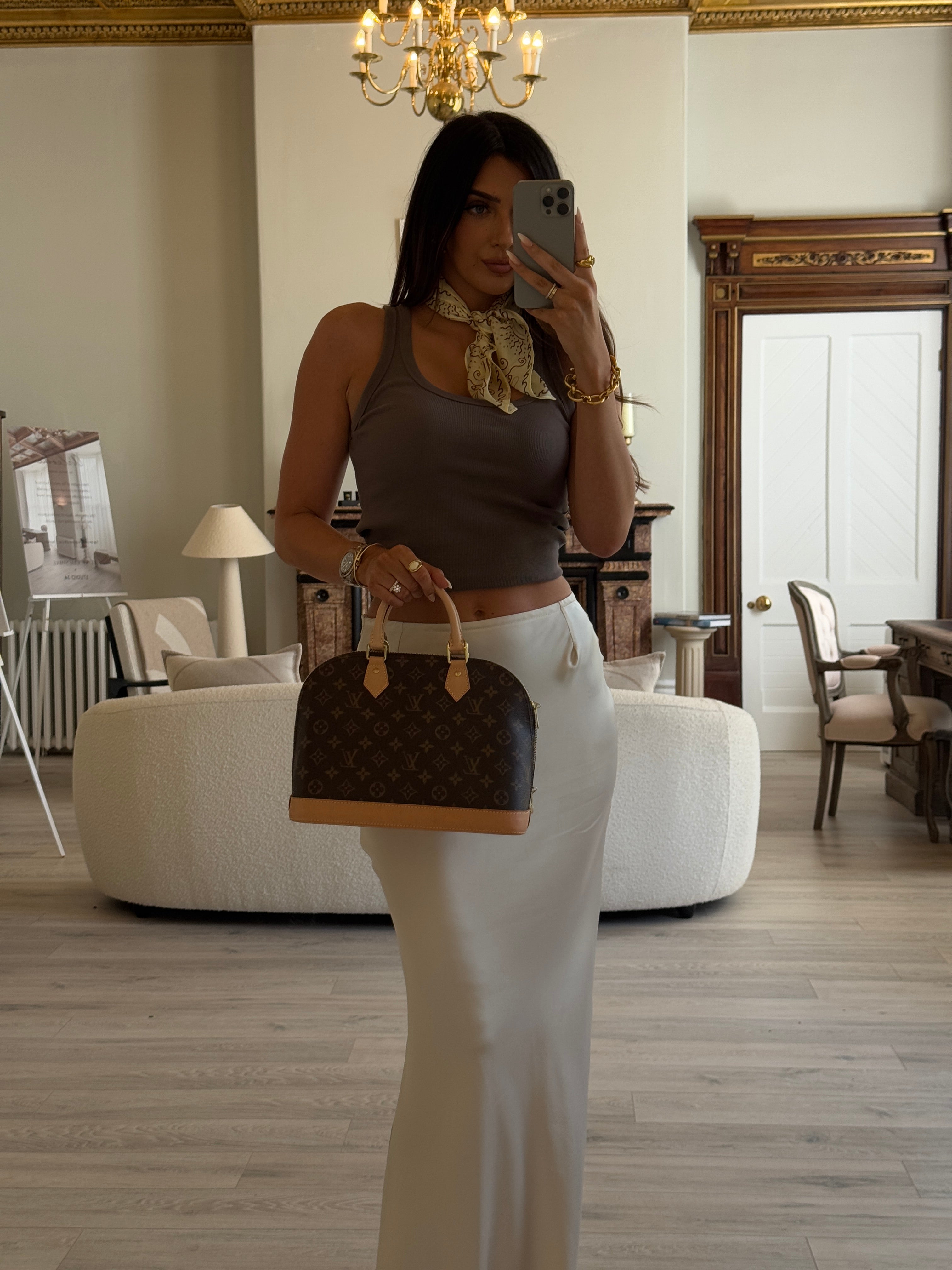 Louis Vuitton Monogram Alma PM Handbag