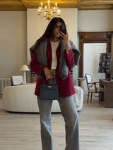 Hermès Kelly Sellier 25 In Gris Misty Epsom Leather With PHW
