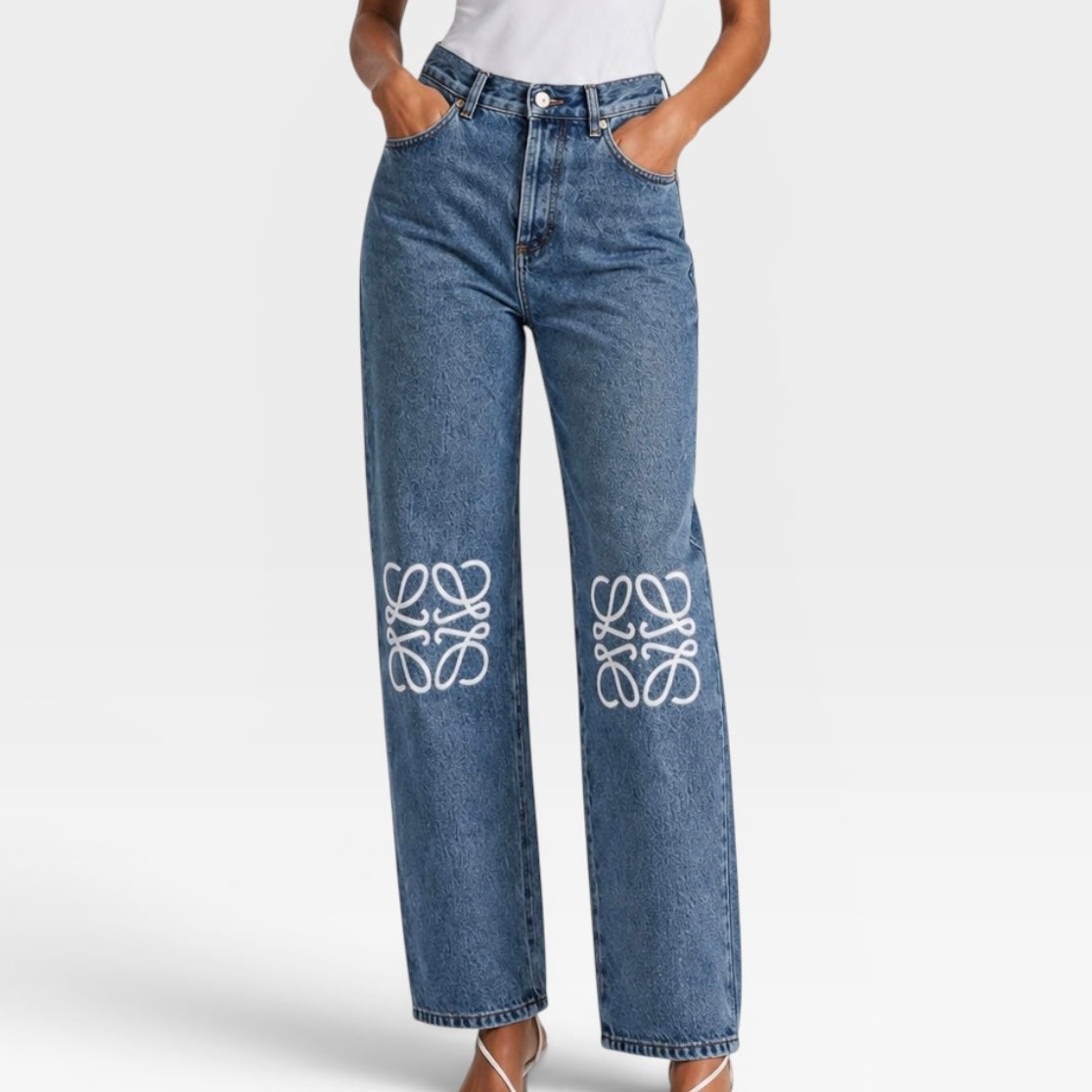 Loewe Anagram Denim Jeans (Size 36/UK8)