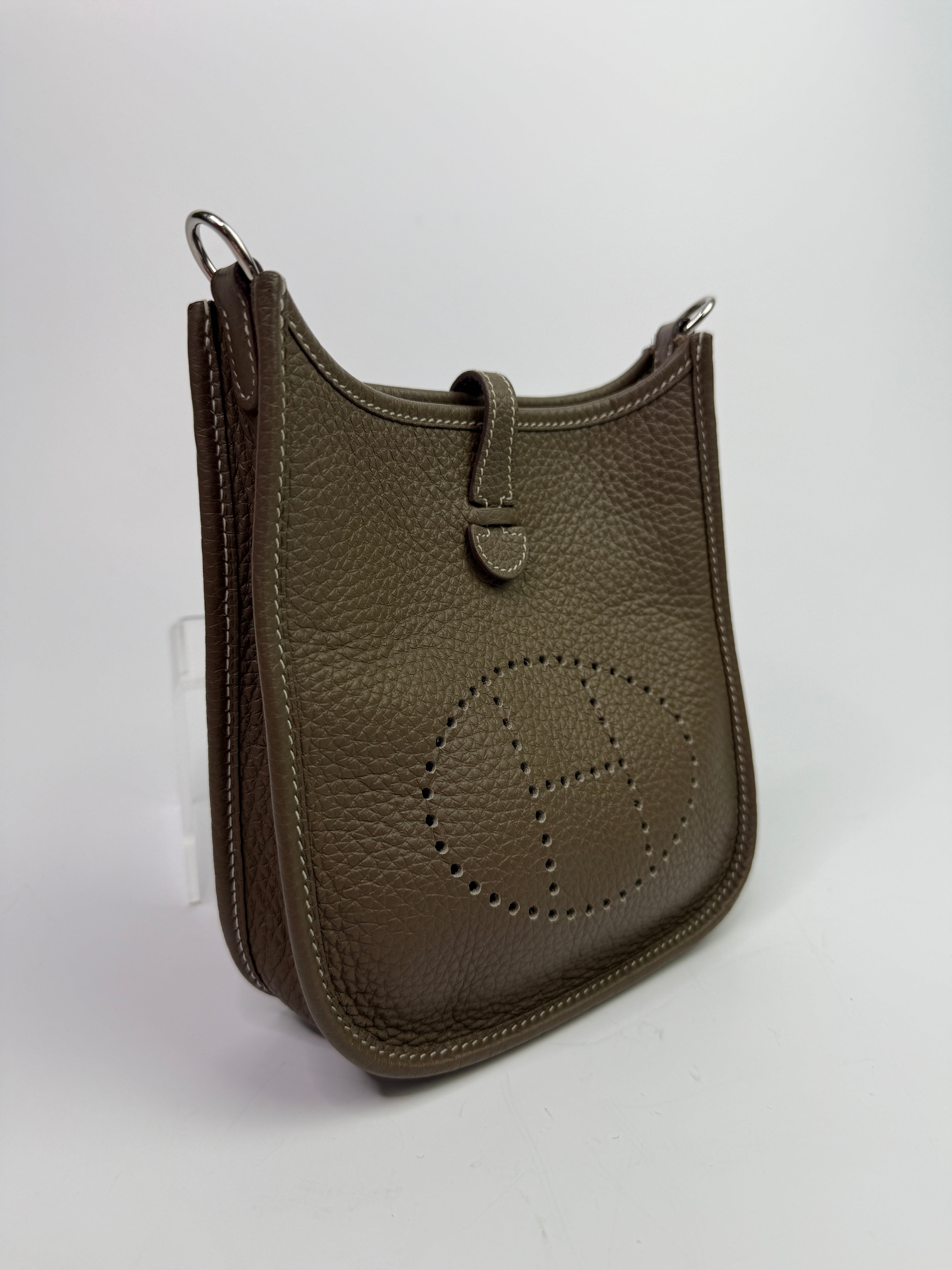 Hermès Evelyne TPM In Etoupe Clemence PHW