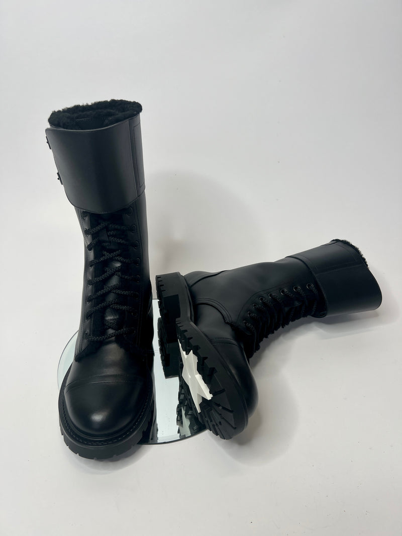 Christian Dior D-Trap Ankle Boots (Size 39/UK6)