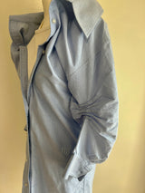 Alexander Wang Blue Shirt With Vest Insert  ( Size 2/ UK )