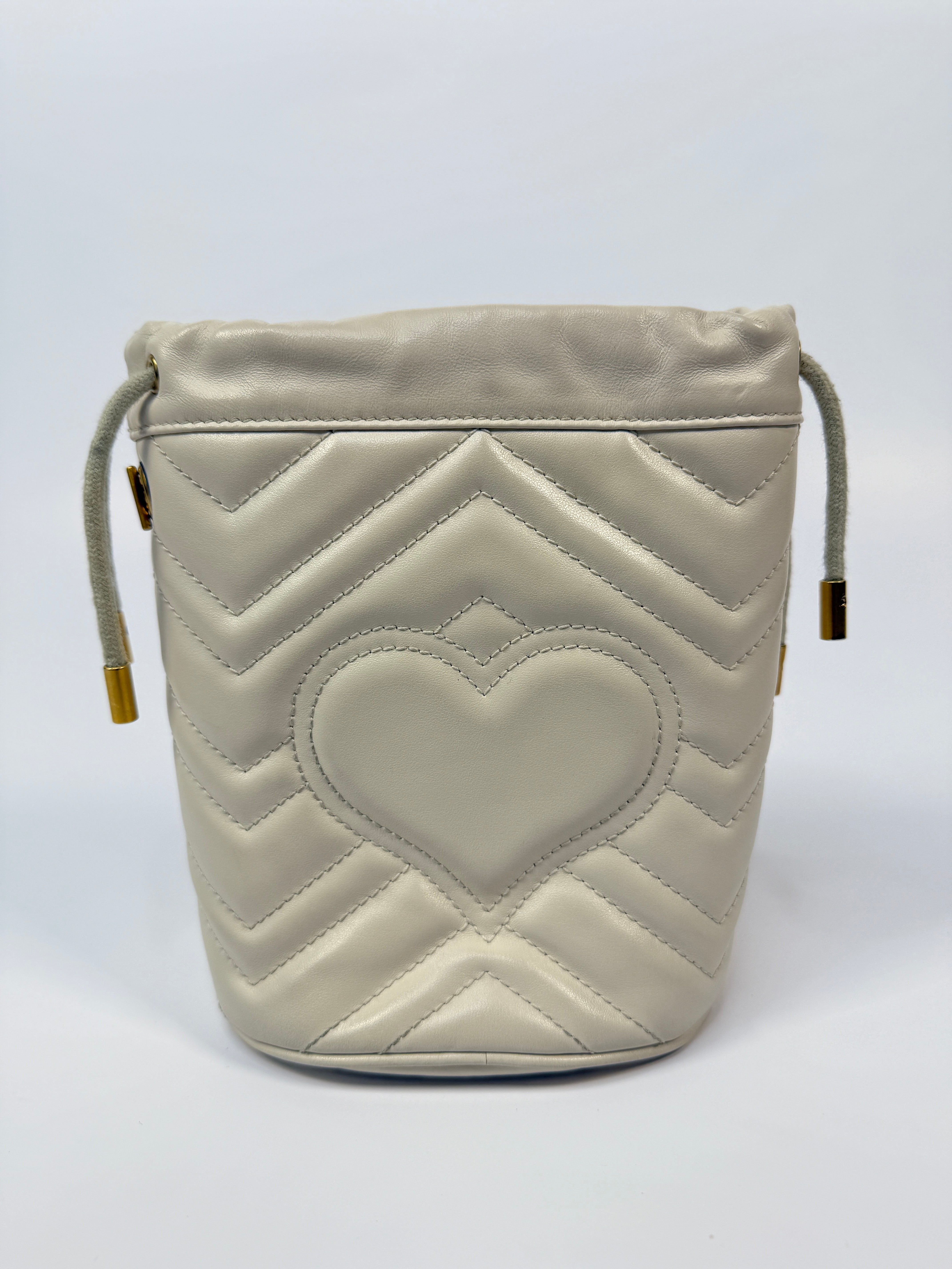 Gucci GG Marmont Mini Quilted Bucket Bag