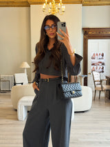 Chanel Medium Classic Double Flap Black Caviar With GHW