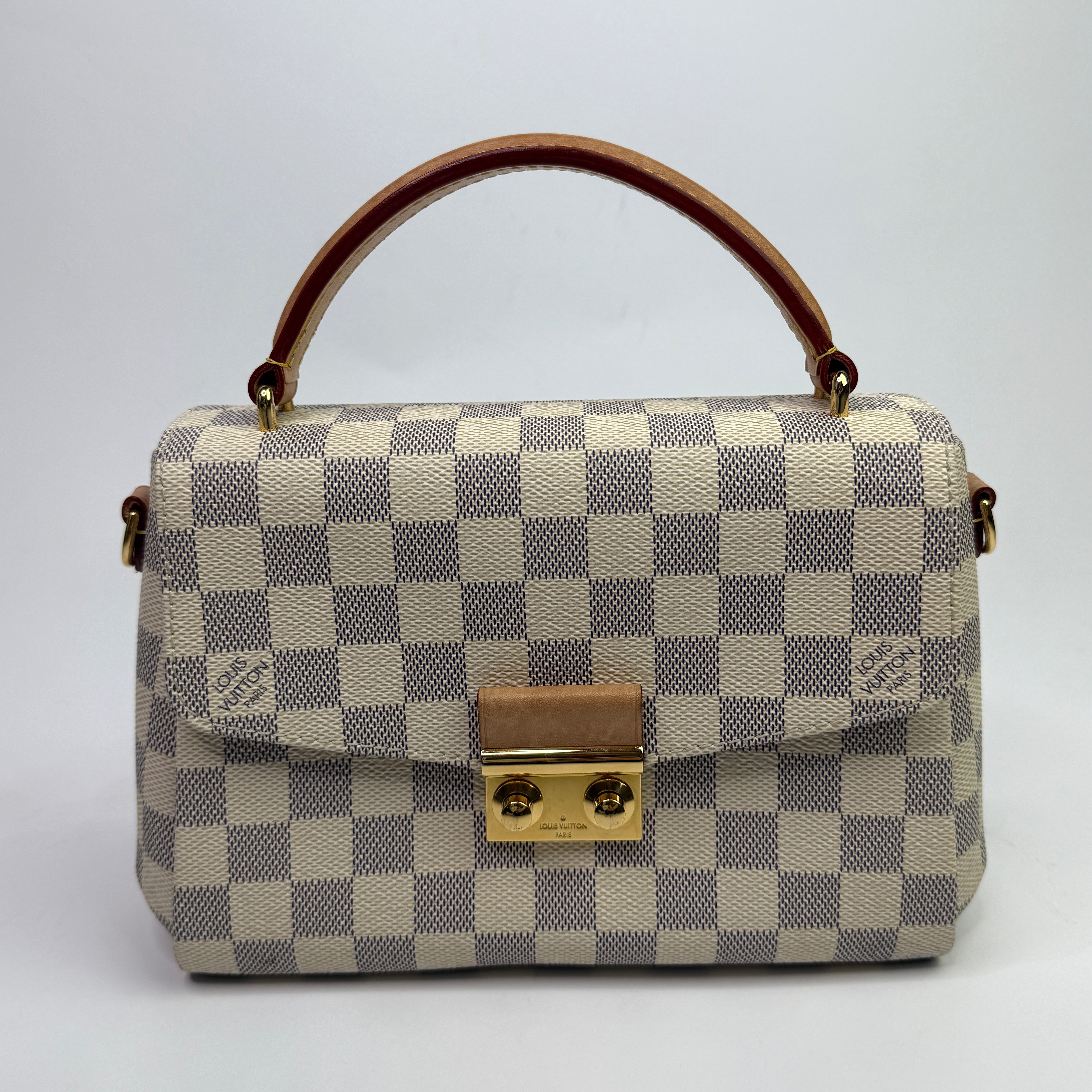 Louis Vuitton Damier Azur Canvas Croisette Bag