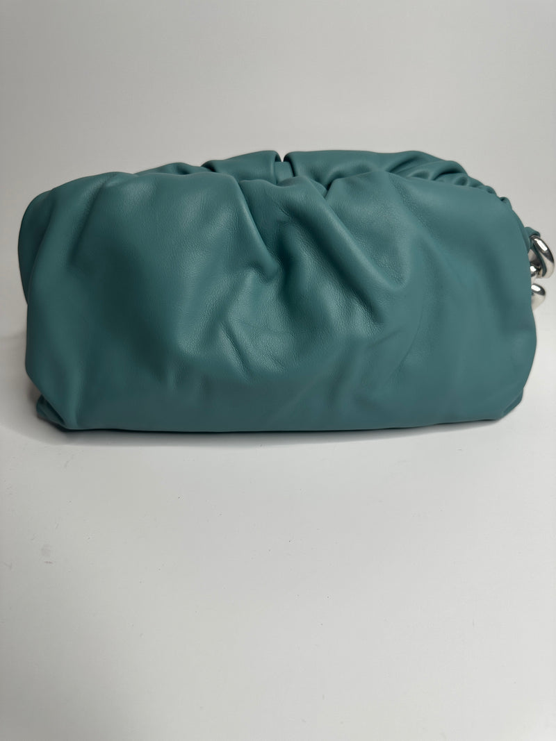 bottega veneta leather chain pouch shoulder bag