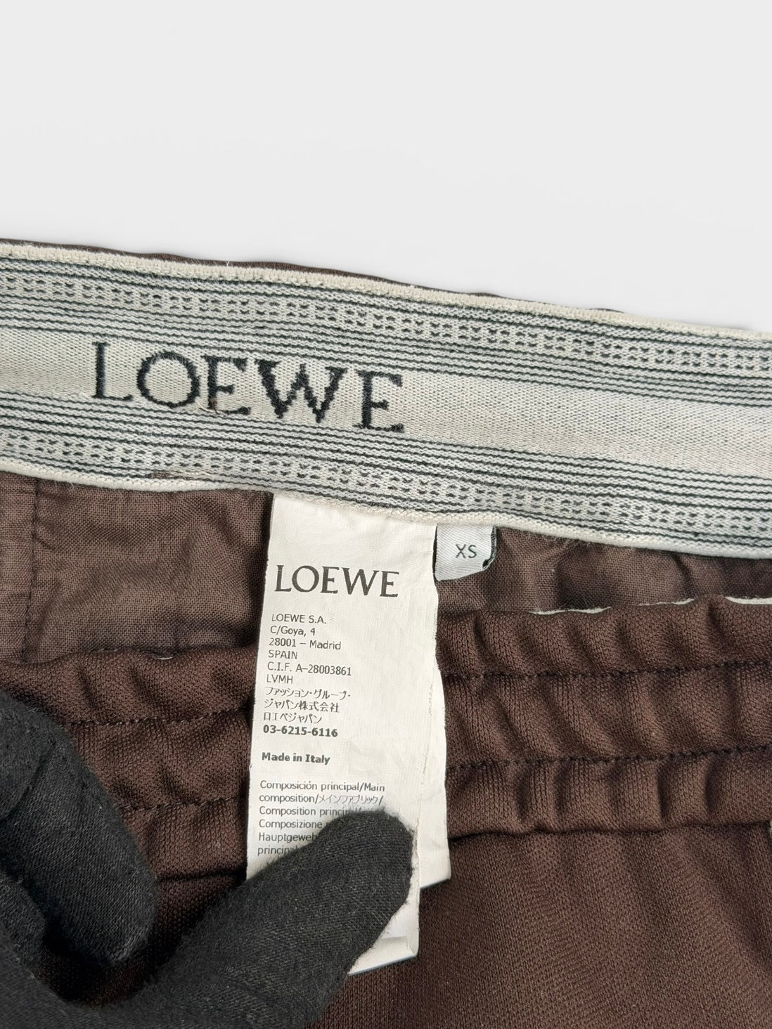 Loewe Anagram Track Trousers (Size UK XS) 100% authentic and preloved in excellent condition