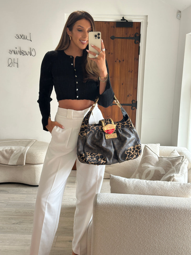 Louis Vuitton Leopard Polly Shoulder Bag