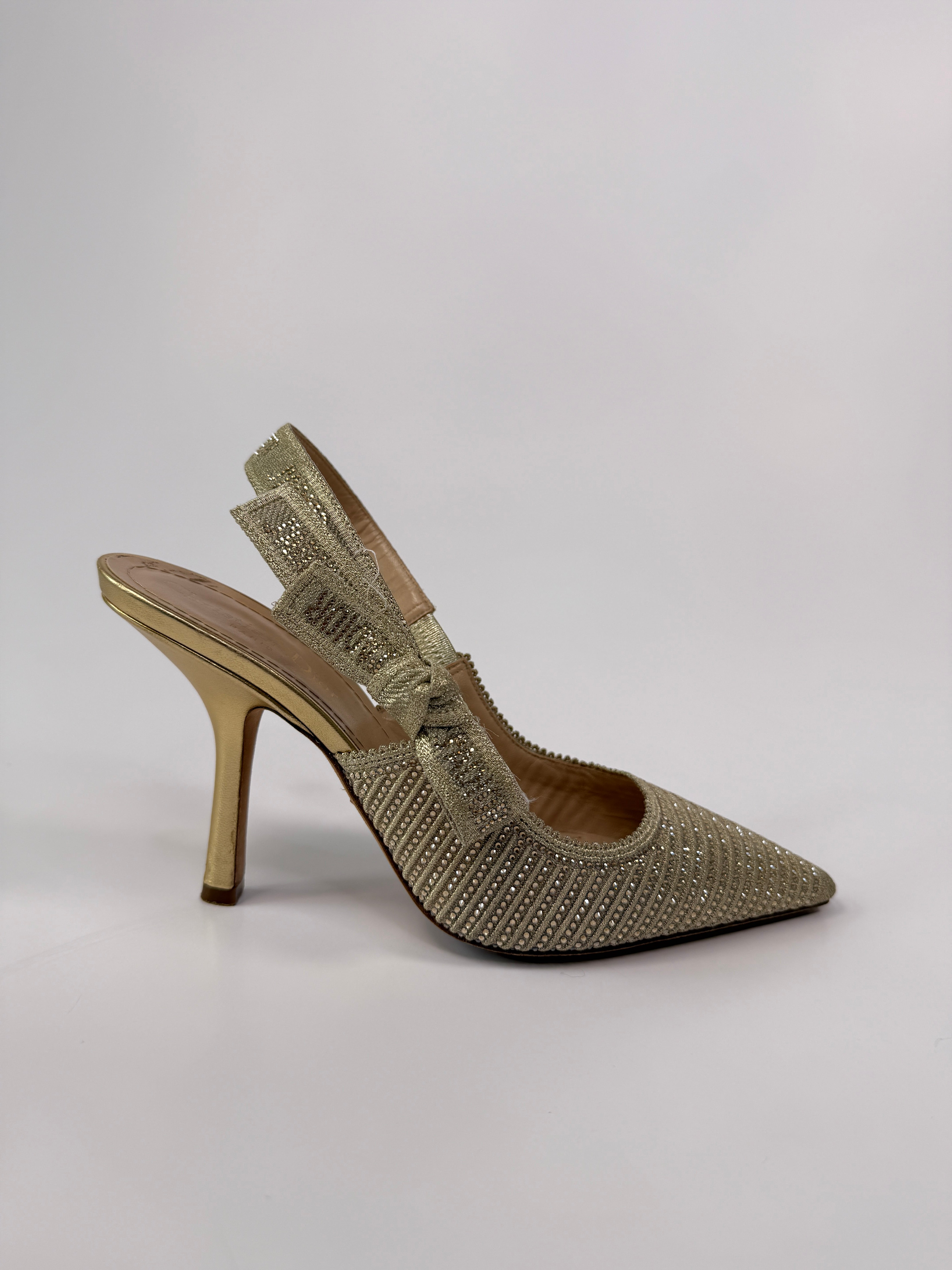 Christian Dior J'Adior Slingback Pumps (Size 38.5/UK5.5)