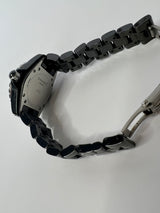 Chanel J12 Black Enamel Diamond Indicators Watch