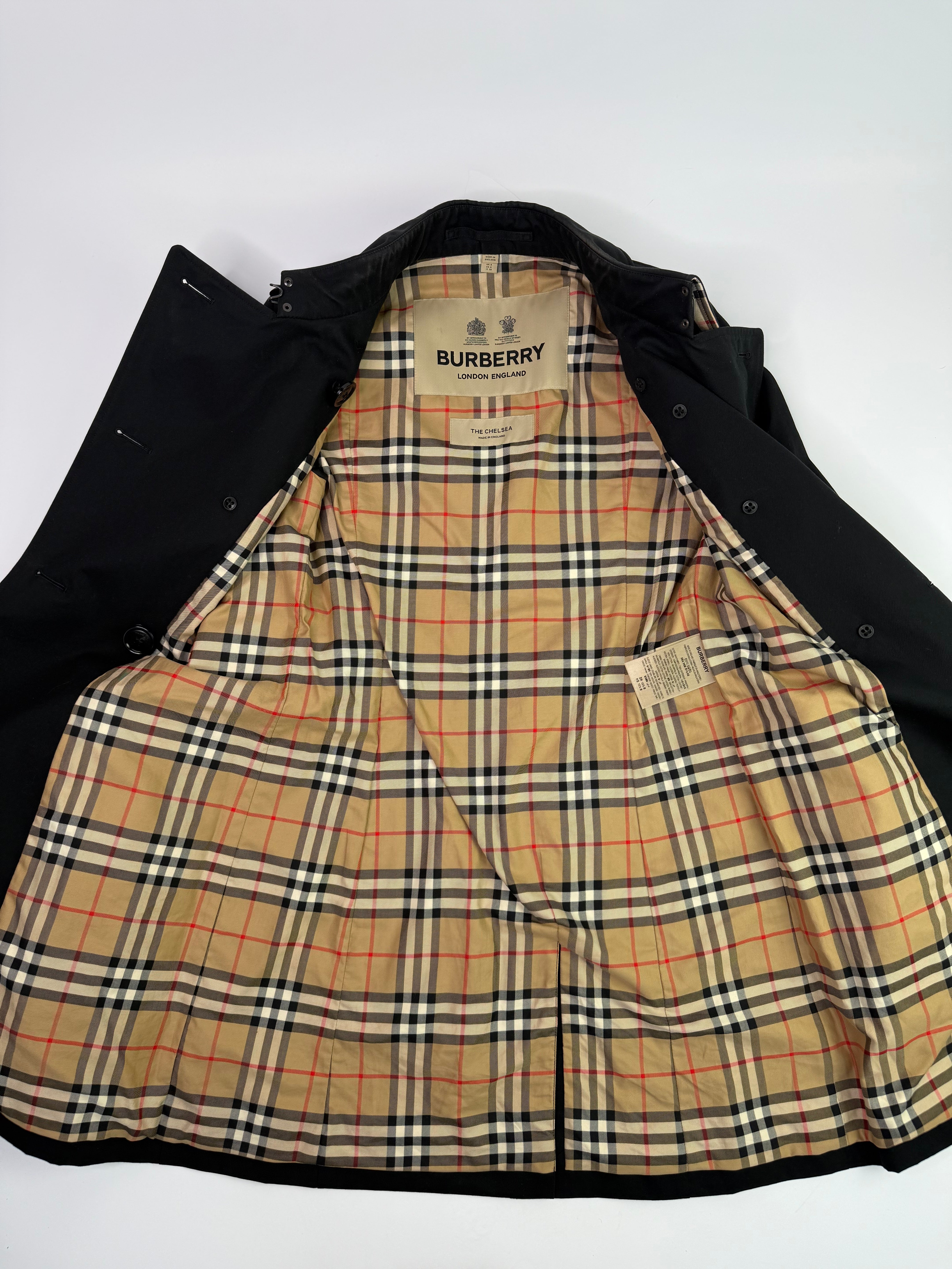 Burberry Chelsea Trench Coat (Size UK6)