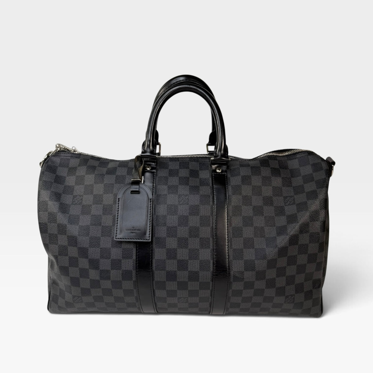 Louis Vuitton Keepall Bandouliere 45 In Damier Graphite Canvas. 100% authentic  and preloved in excellent condition