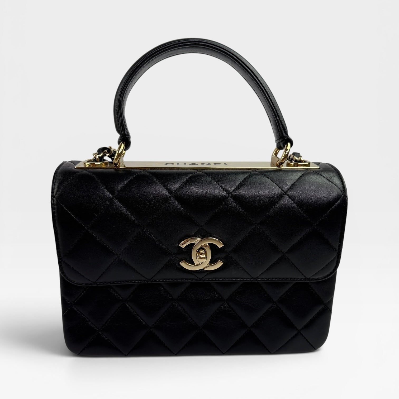 Chanel Small Trendy Top Handle Flap Bag