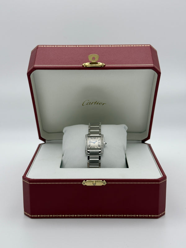 Cartier Tank Francaise watch, Small Model, Quartz Movement
