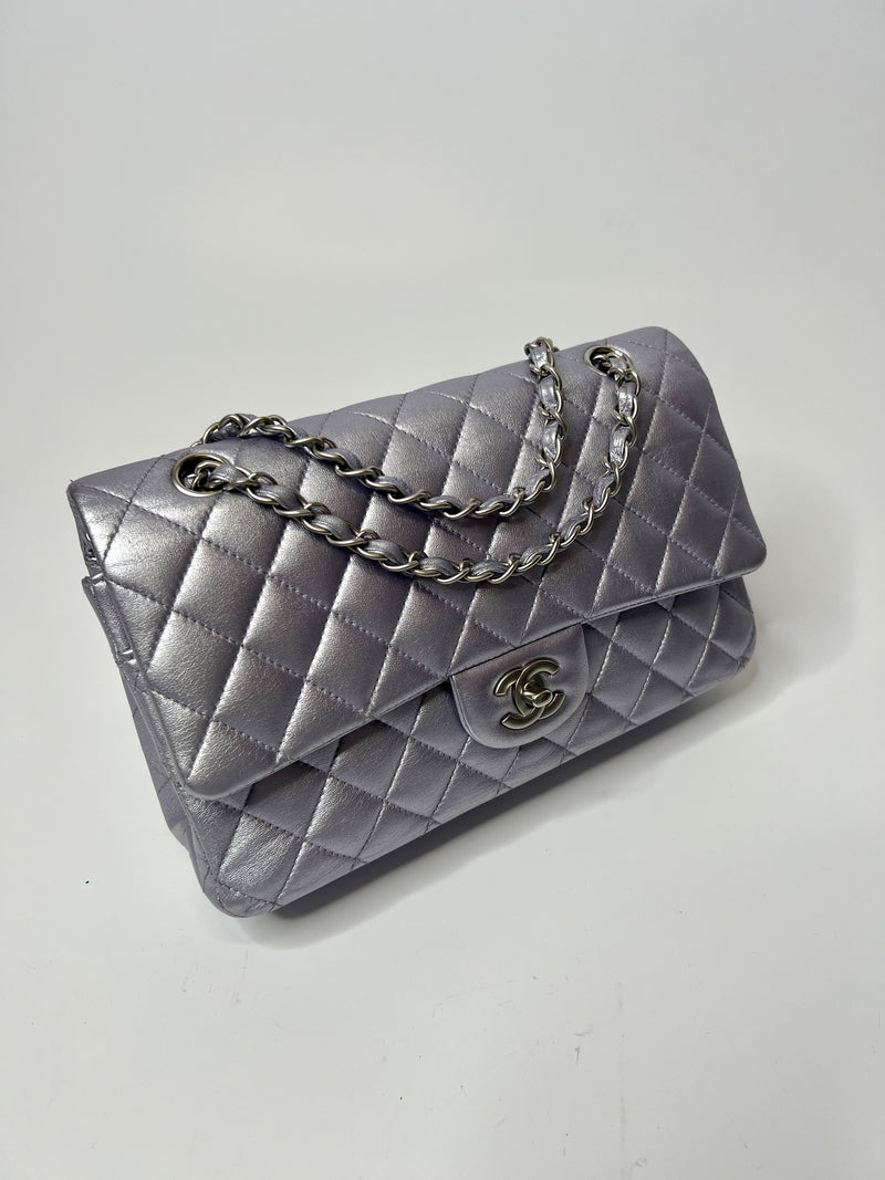 Chanel Iridescent Medium Classic Double Flap