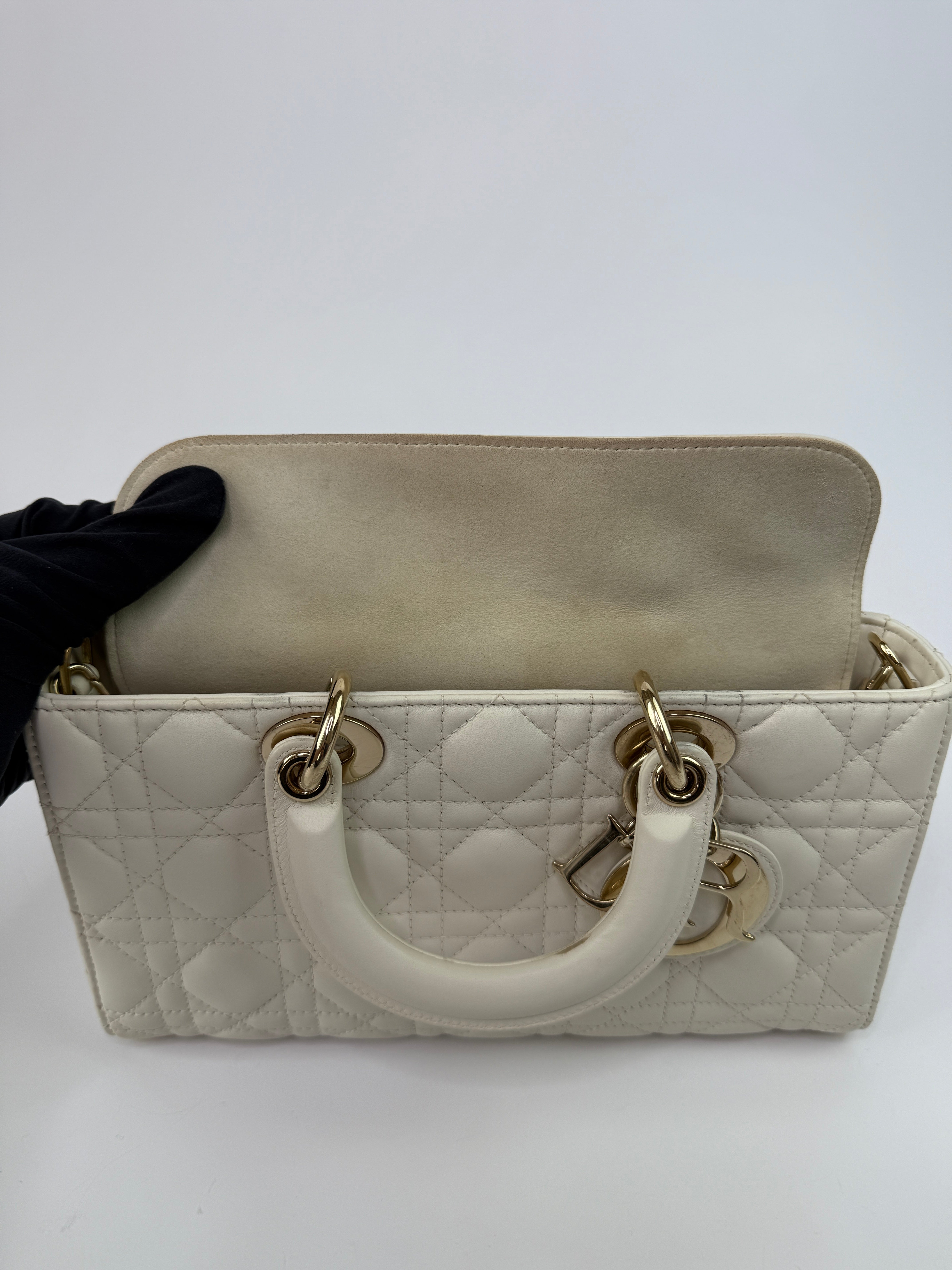 Authentic pre-loved Christian Dior Medium D-Joy Bag