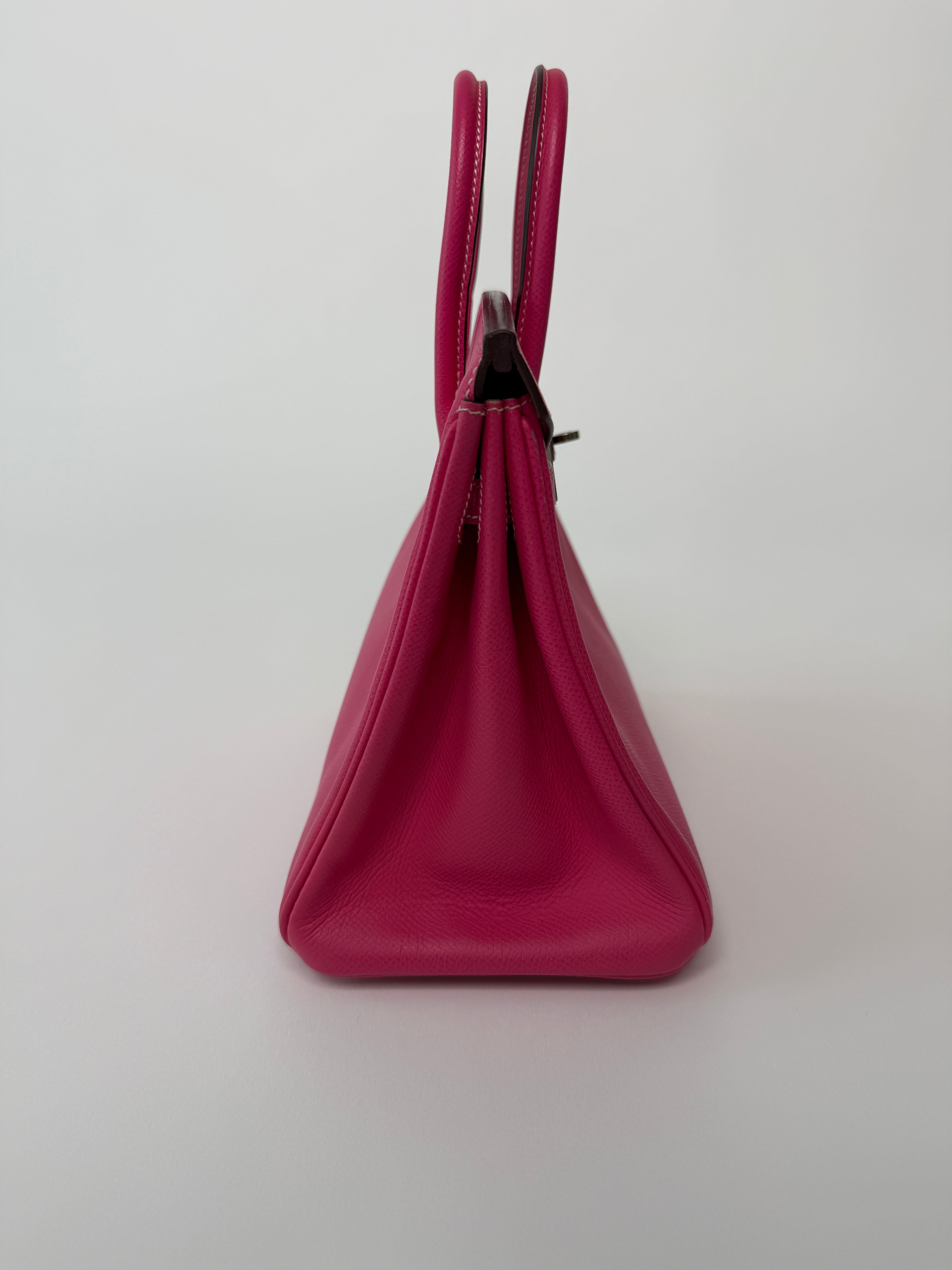 Hermès Birkin 25 In Candy Rose Tyrien 