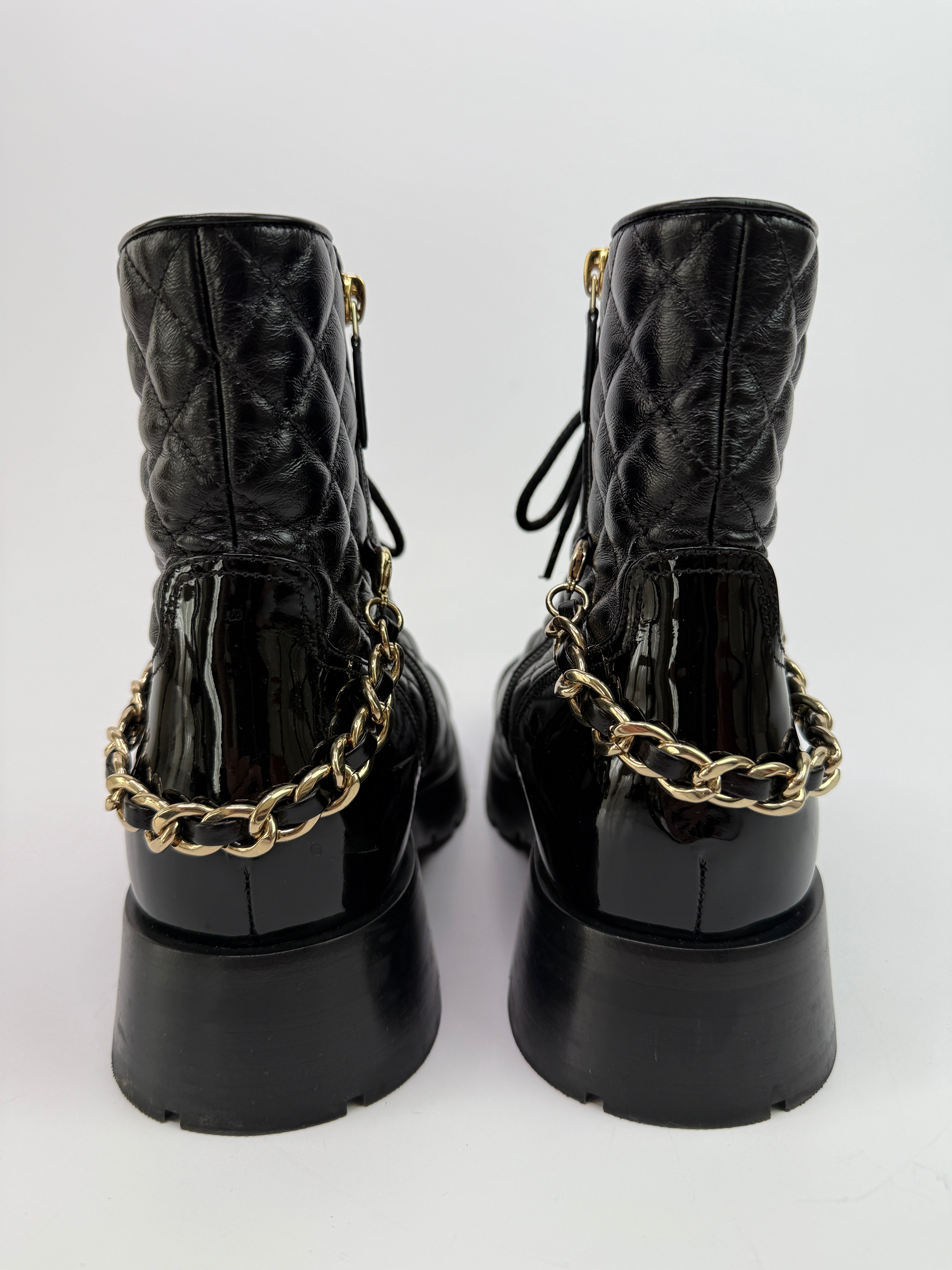 Chanel CC Boots (Size 40/UK7)