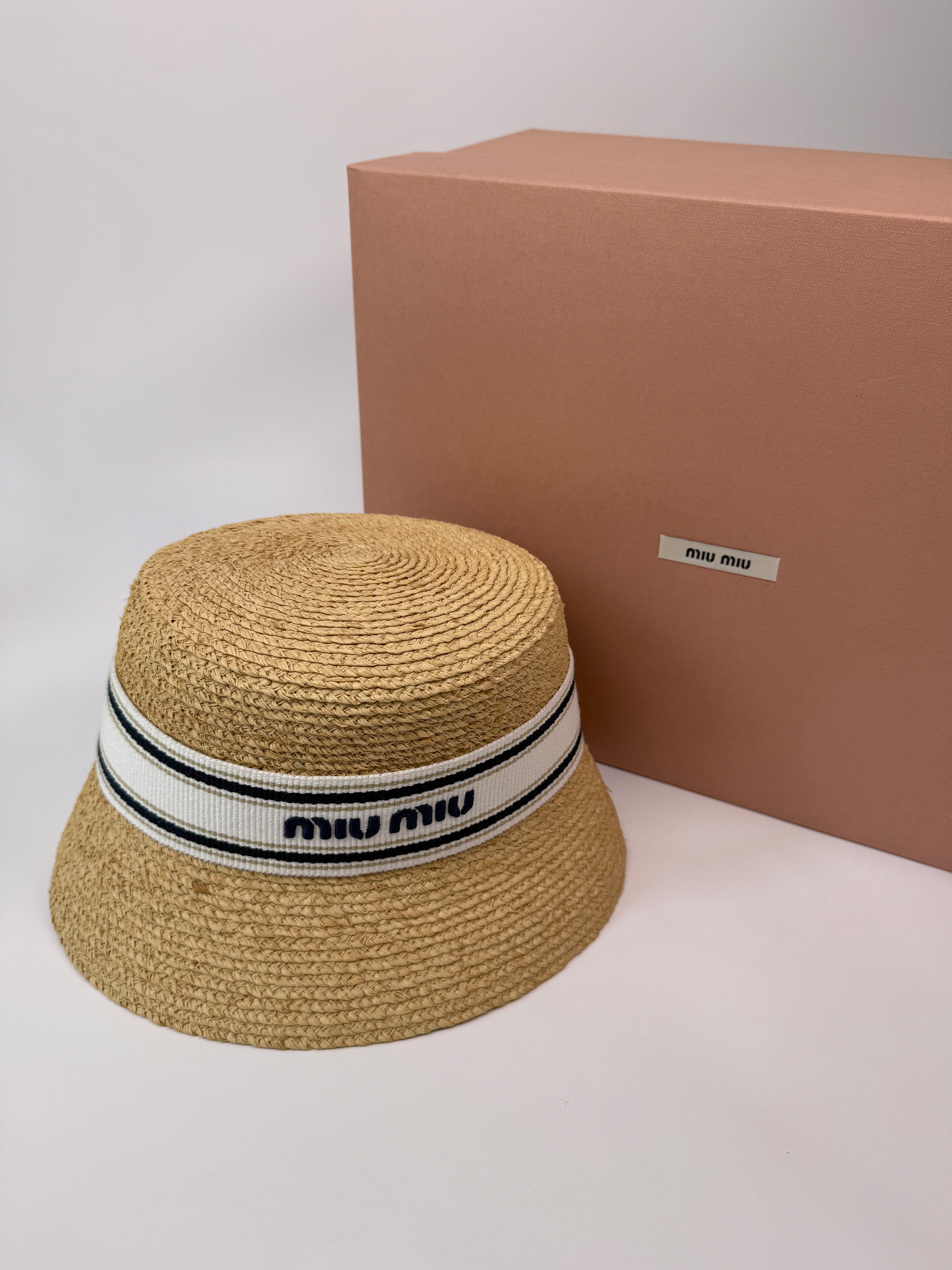 Miu Miu Raffia Hat