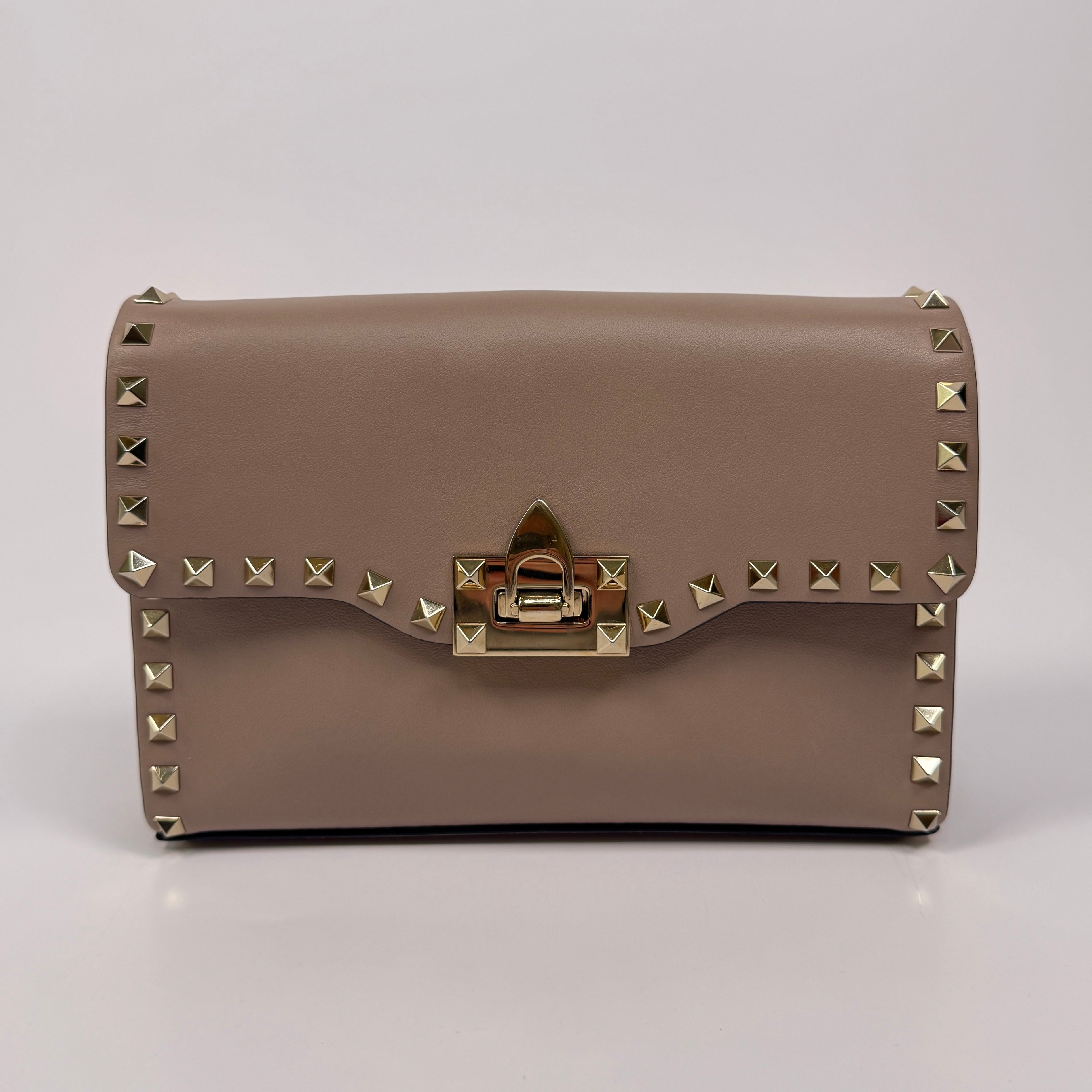 Valentino Garavani Medium Rockstud Flip Lock Crossbody Bag