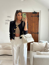 Celine Micro Belt Bag In White Grained Leather