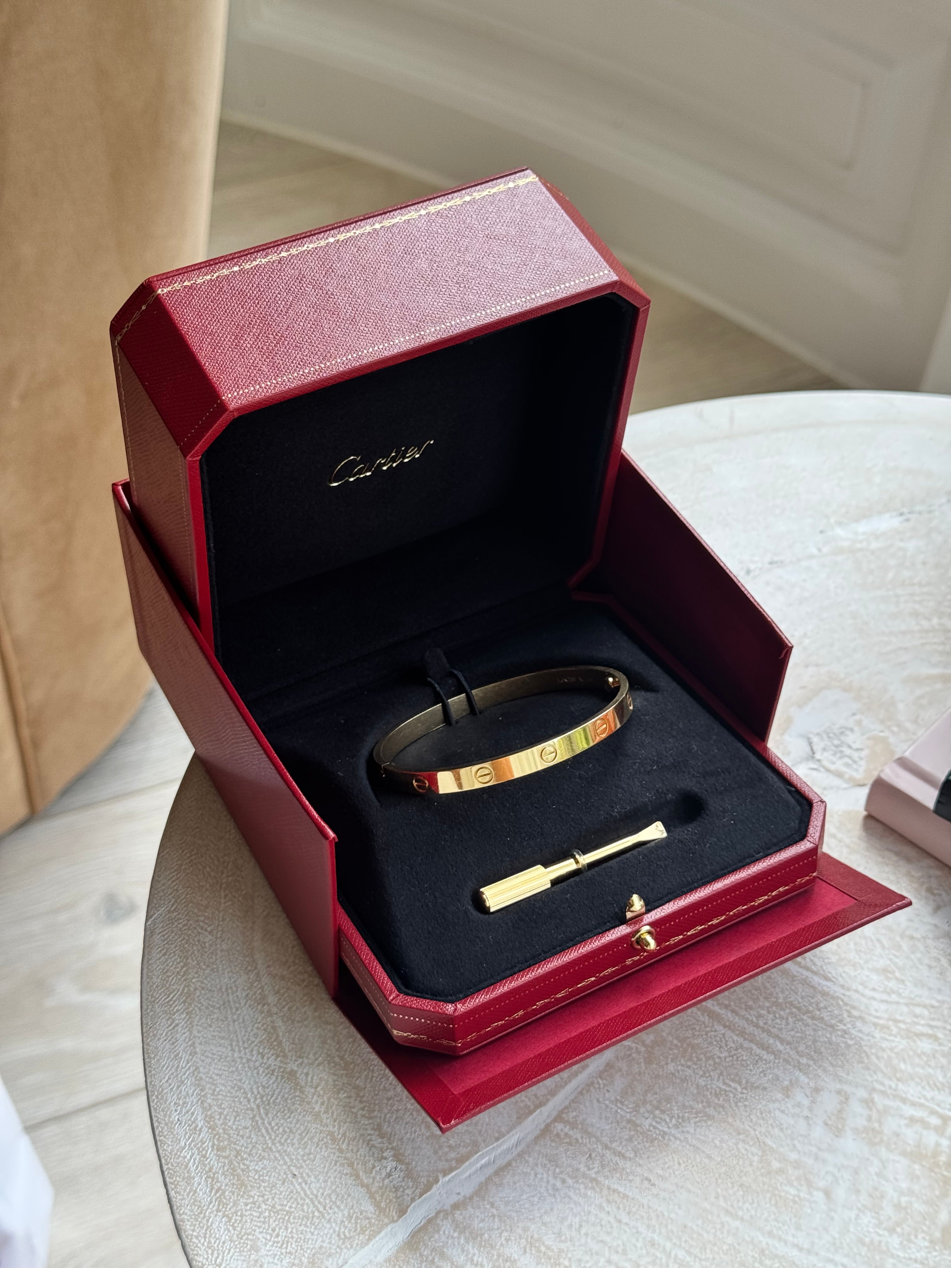 Cartier Love Bracelet in Yellow Gold - Classic Model