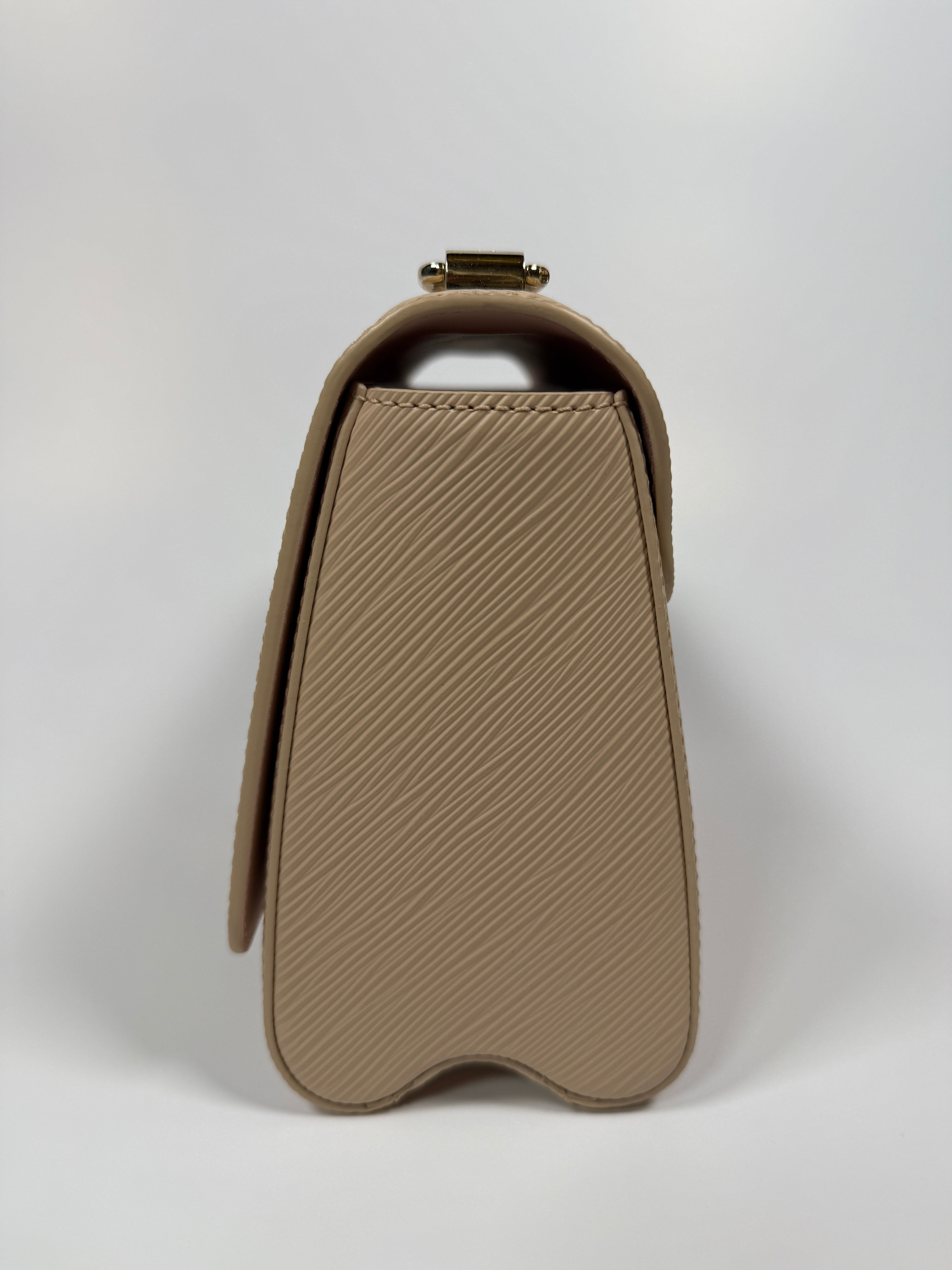 Louis Vuitton Twist MM Bag In Blush Pink Epi Leather 