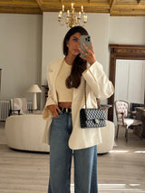 Chanel Medium Classic Double Flap Black Lambskin With GHW