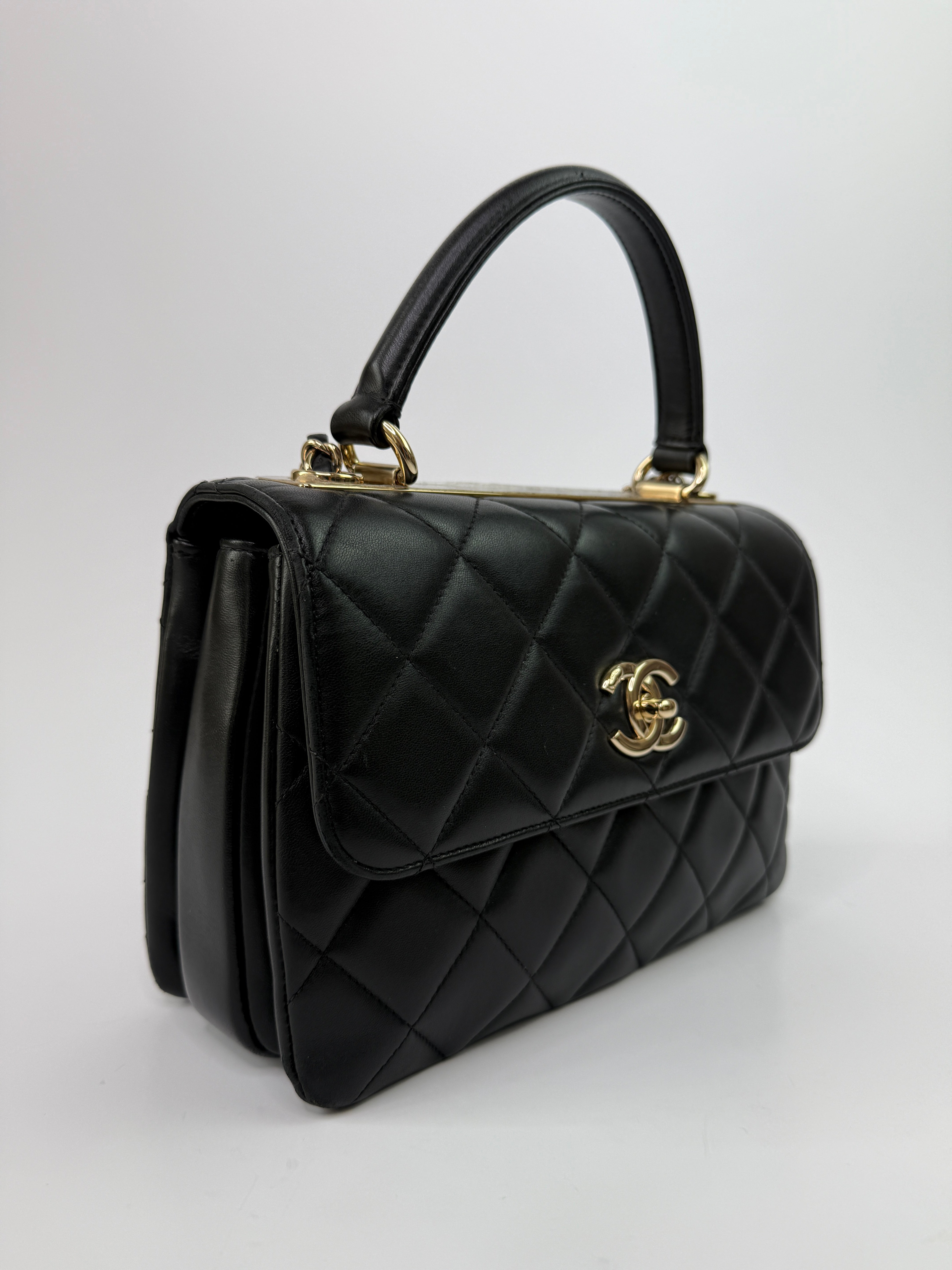 Chanel Small Trendy Top Handle Flap Bag