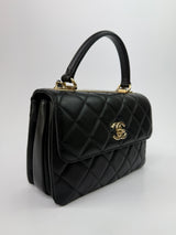 Chanel Small Trendy Top Handle Flap Bag