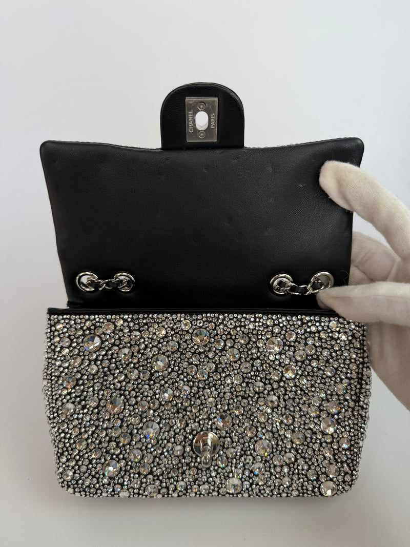 Chanel Swarovski Crystal Runway Flap Bag