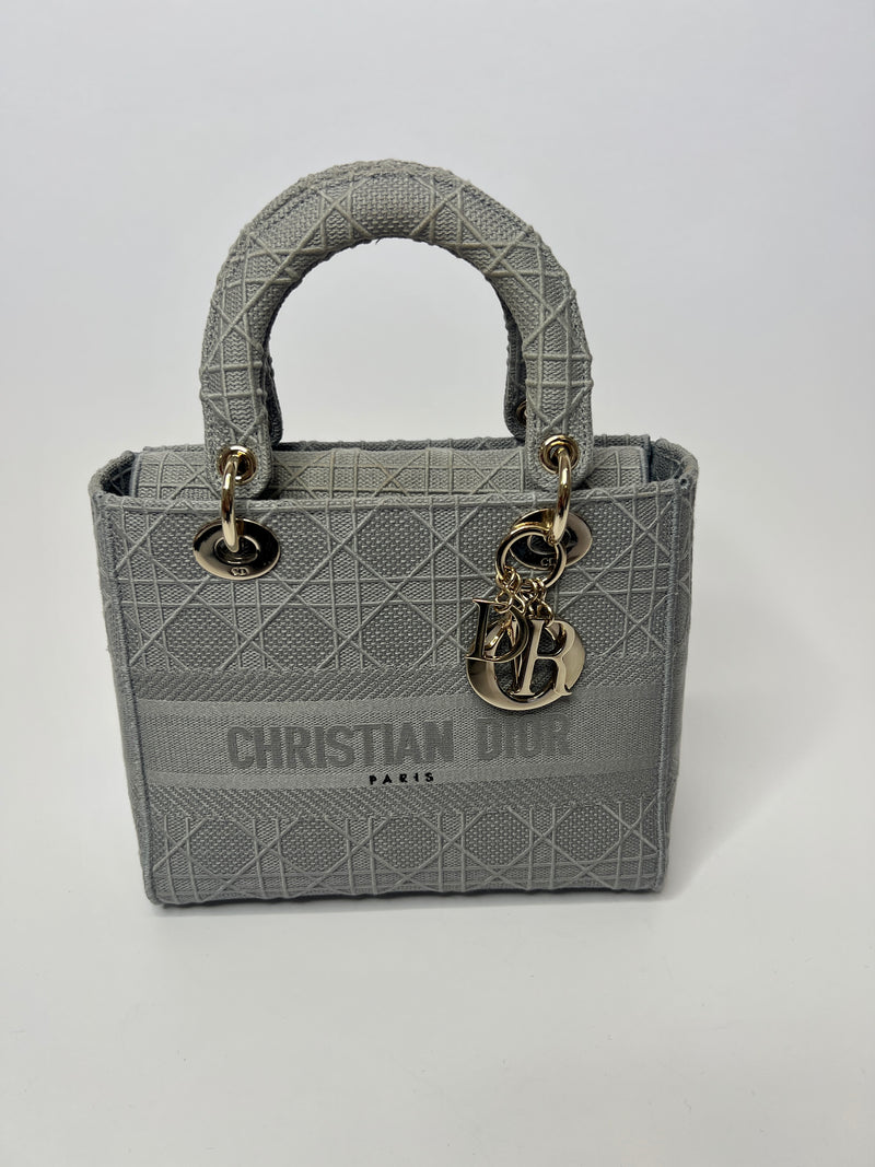 Christian Dior Medium Lady  D-LITE BAG