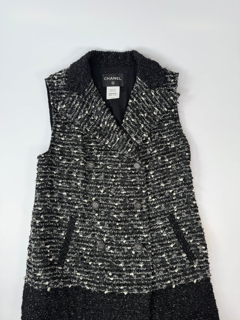 Chanel Tweed Jacket (Size FR44/UK16)