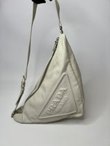 Prada Large Leather Triangle Bag
