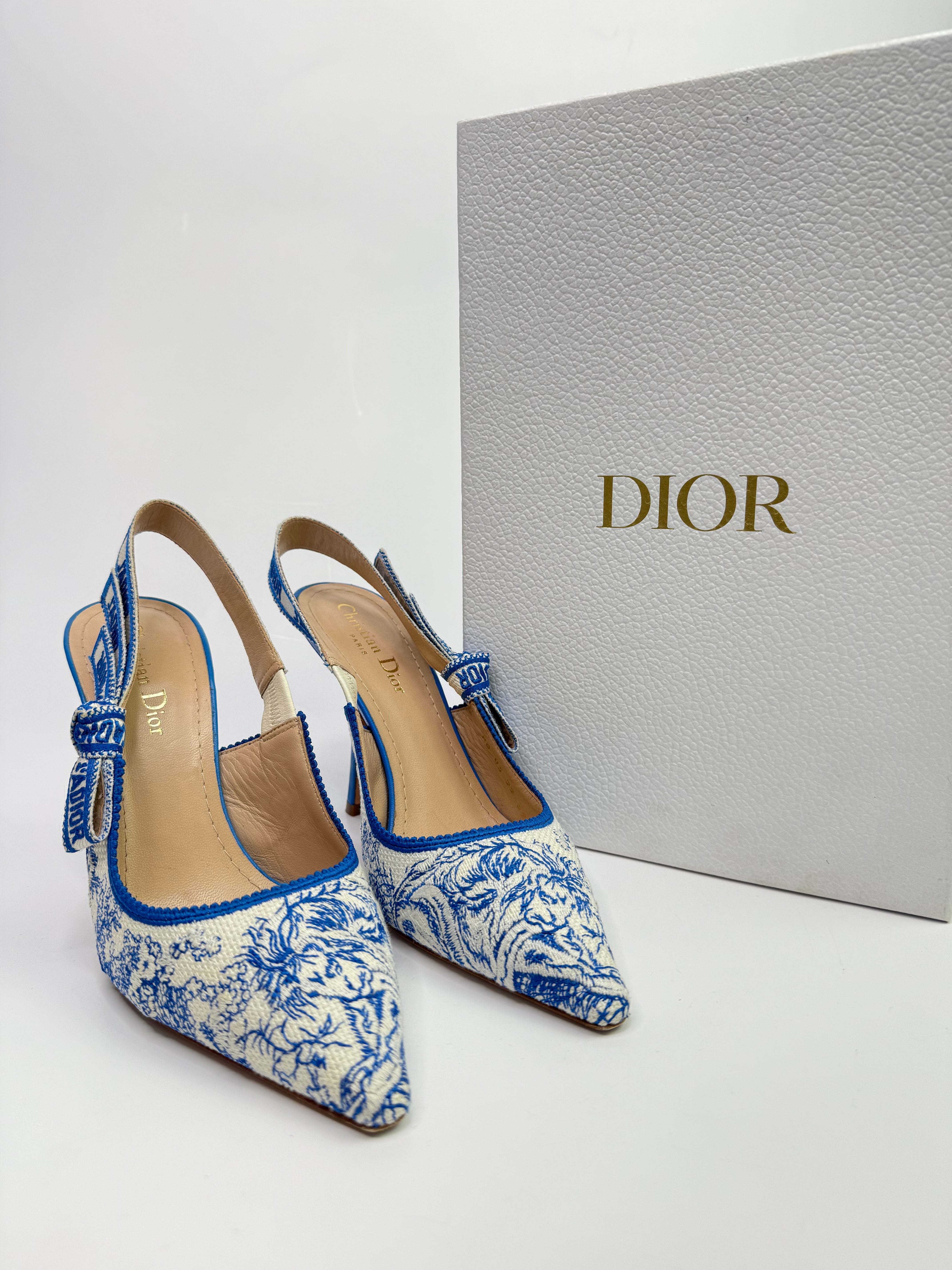 Christian Dior J'adior Singback blue Pumps (Size 39 /UK6)