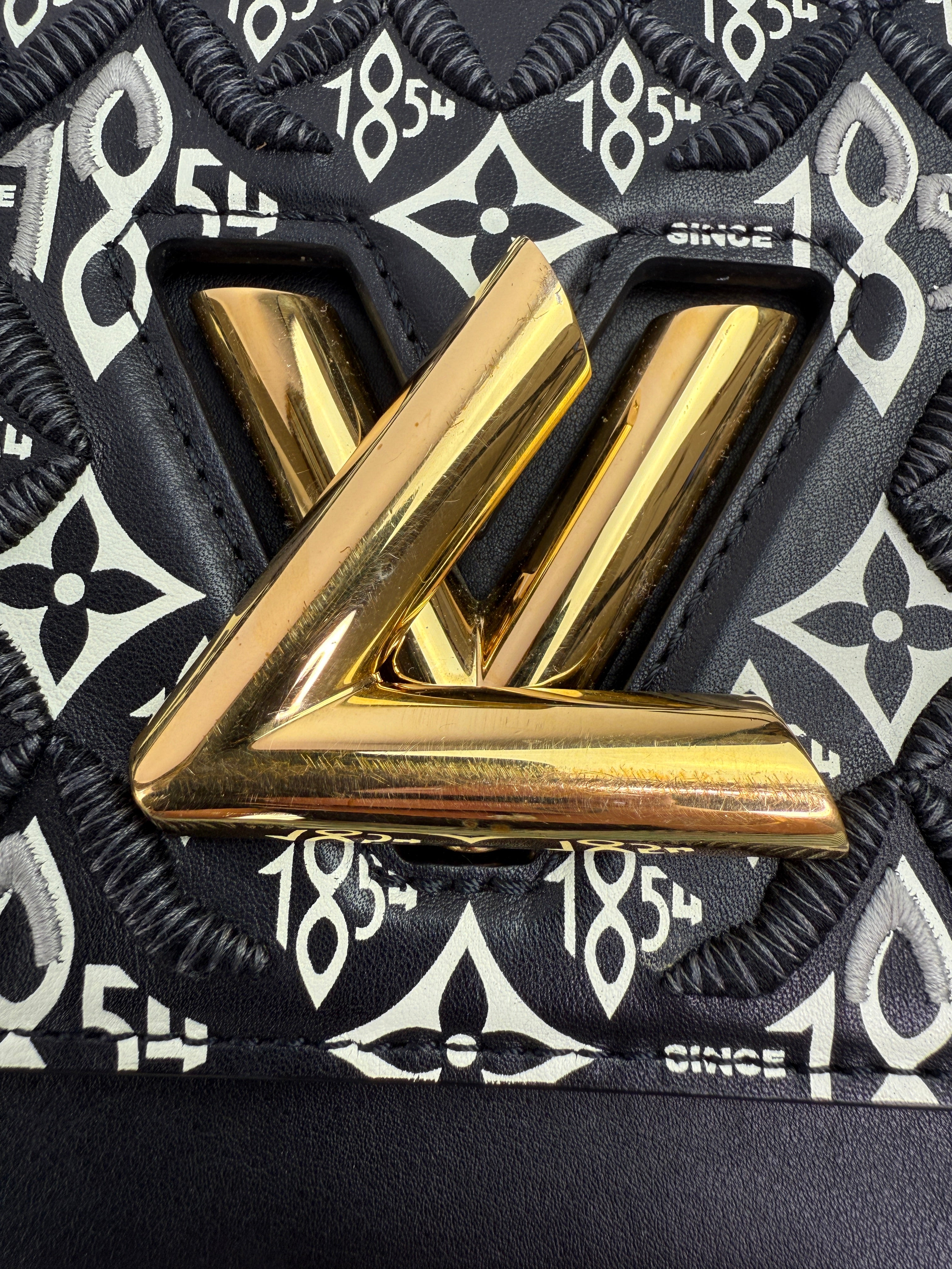 Louis Vuitton Since 1854 Embroidered Twist MM Shoulder Bag