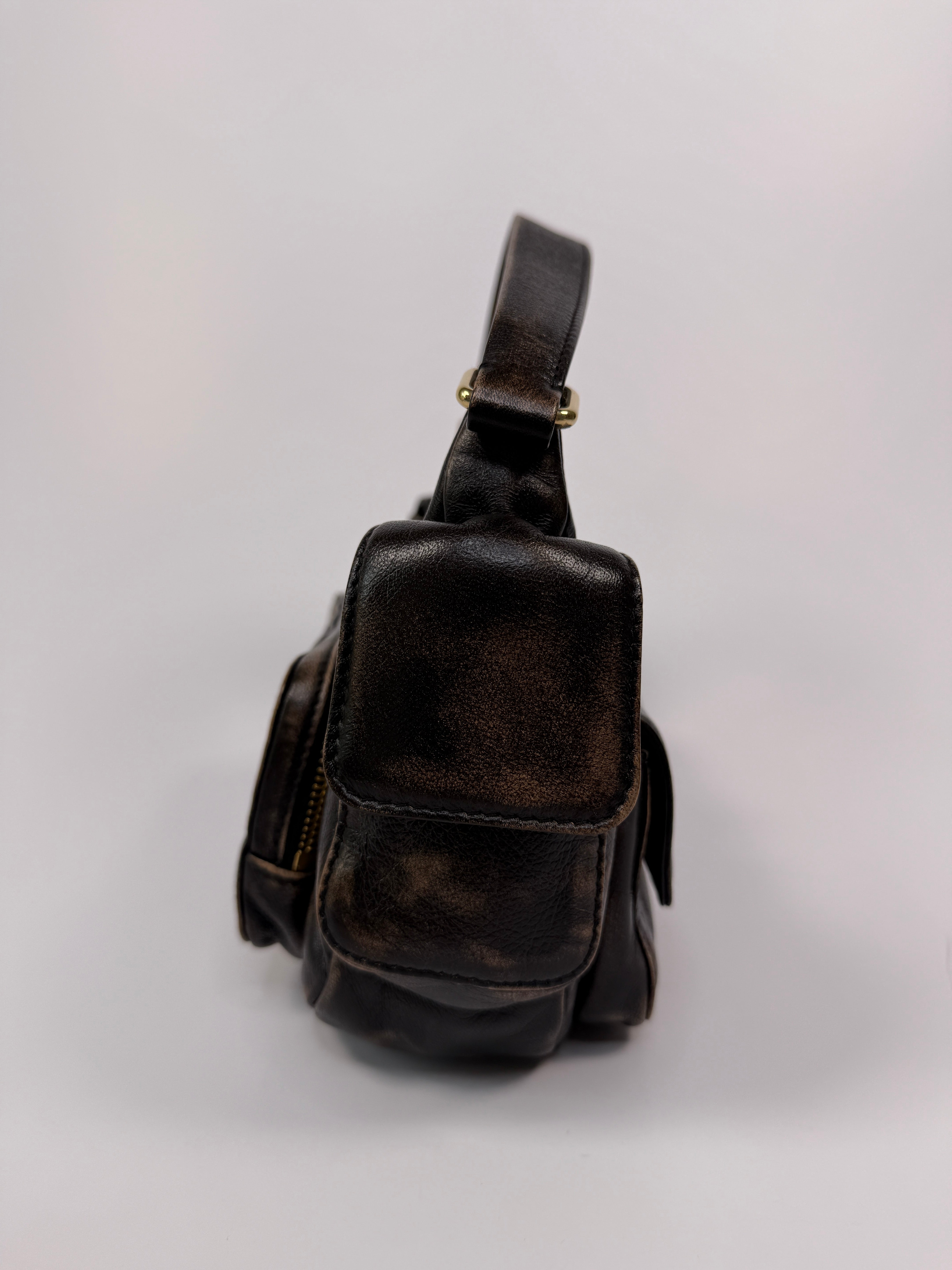 Miu Miu Pocket Nappa Leather Bag