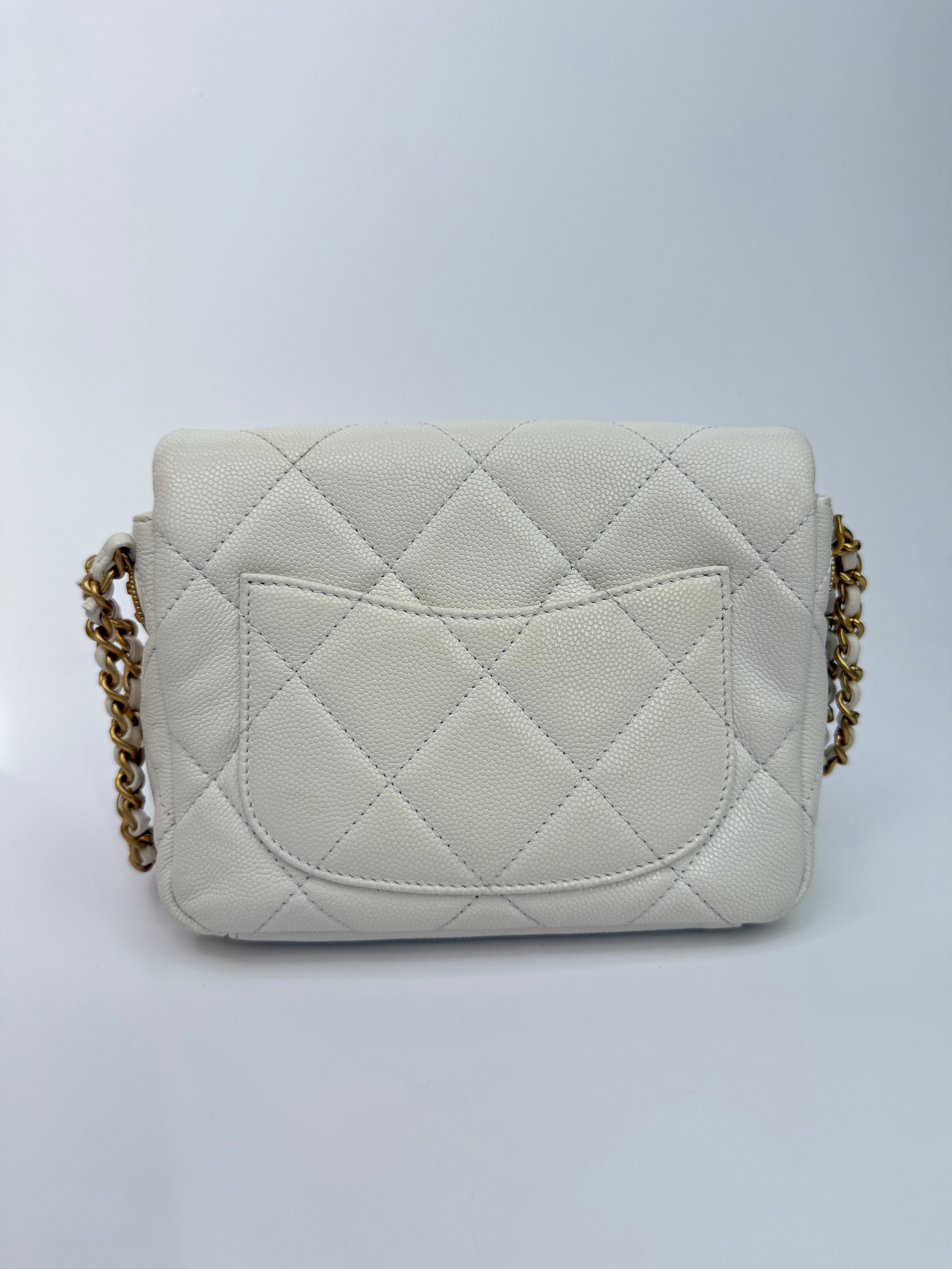 Chanel Seasonal Mini Flap Bag Medallion GHW
