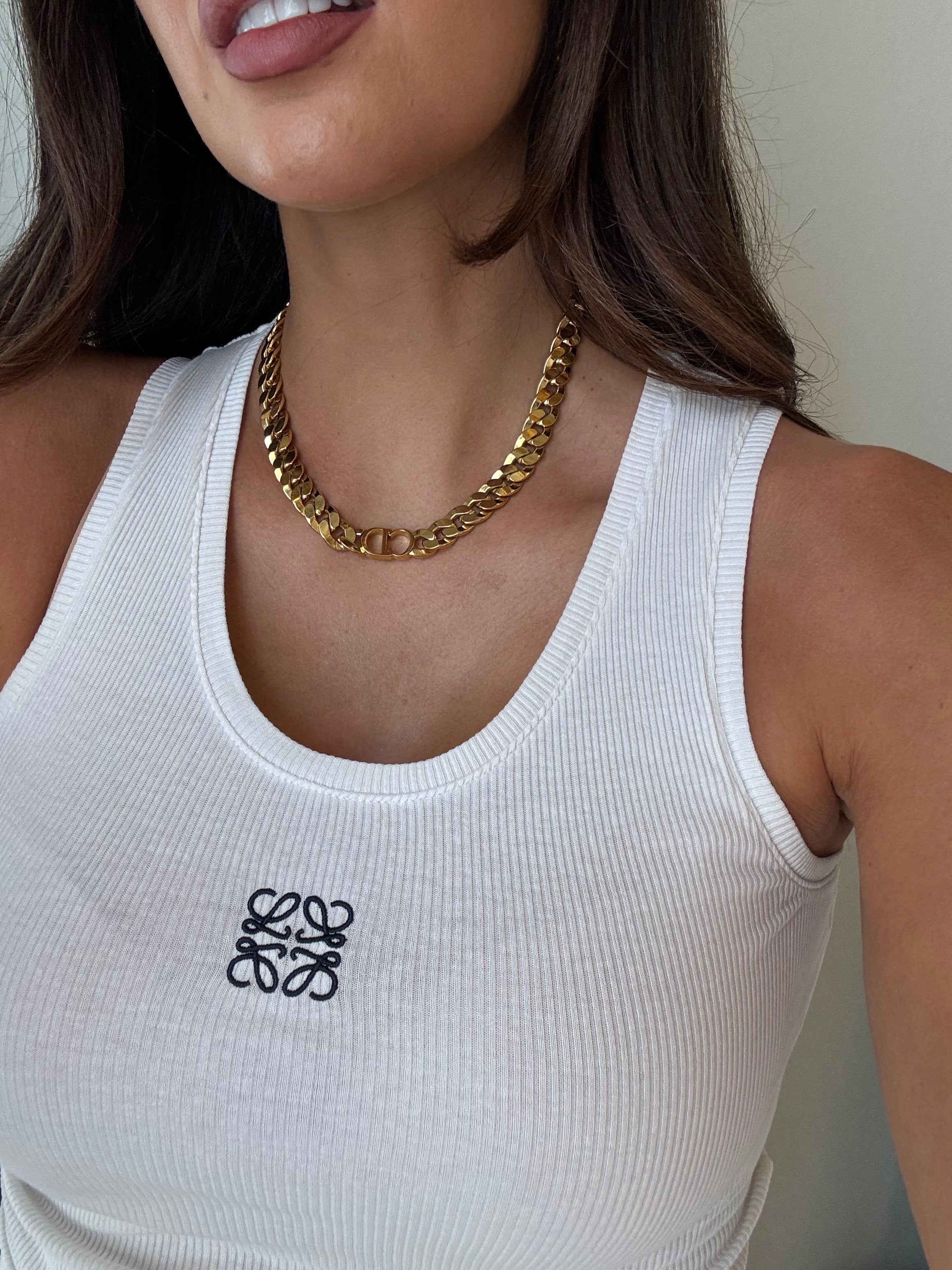 Christian Dior Gold Danseuse Etoile Choker