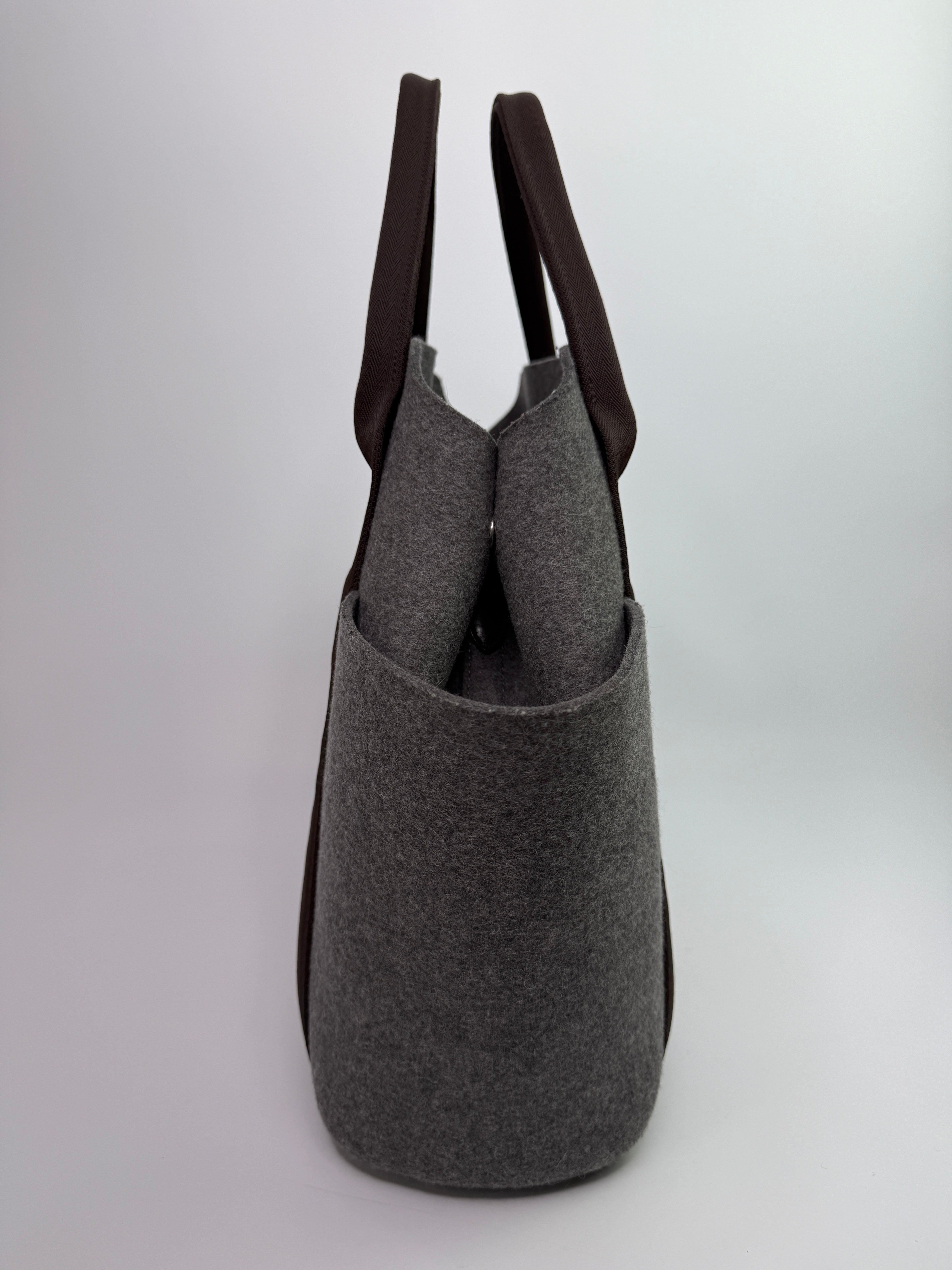 Authentic Pre Loved Hermès Acier Grooming Bag Excellent Condition