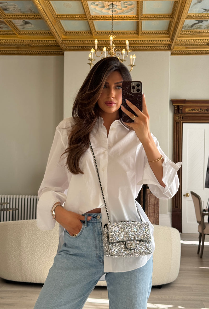 Chanel Swarovski Crystal Runway Flap Bag