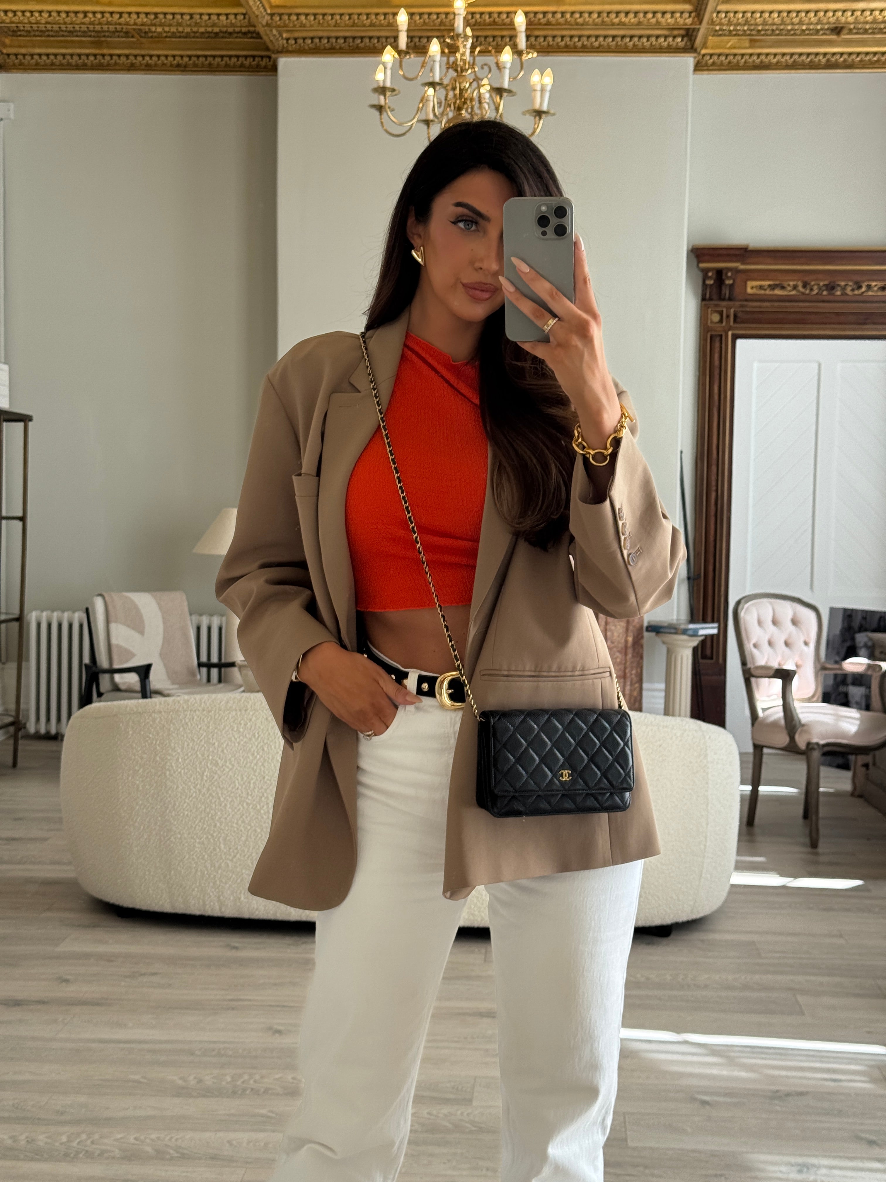 Chanel Wallet On Chain Black Caviar Leather With GHW