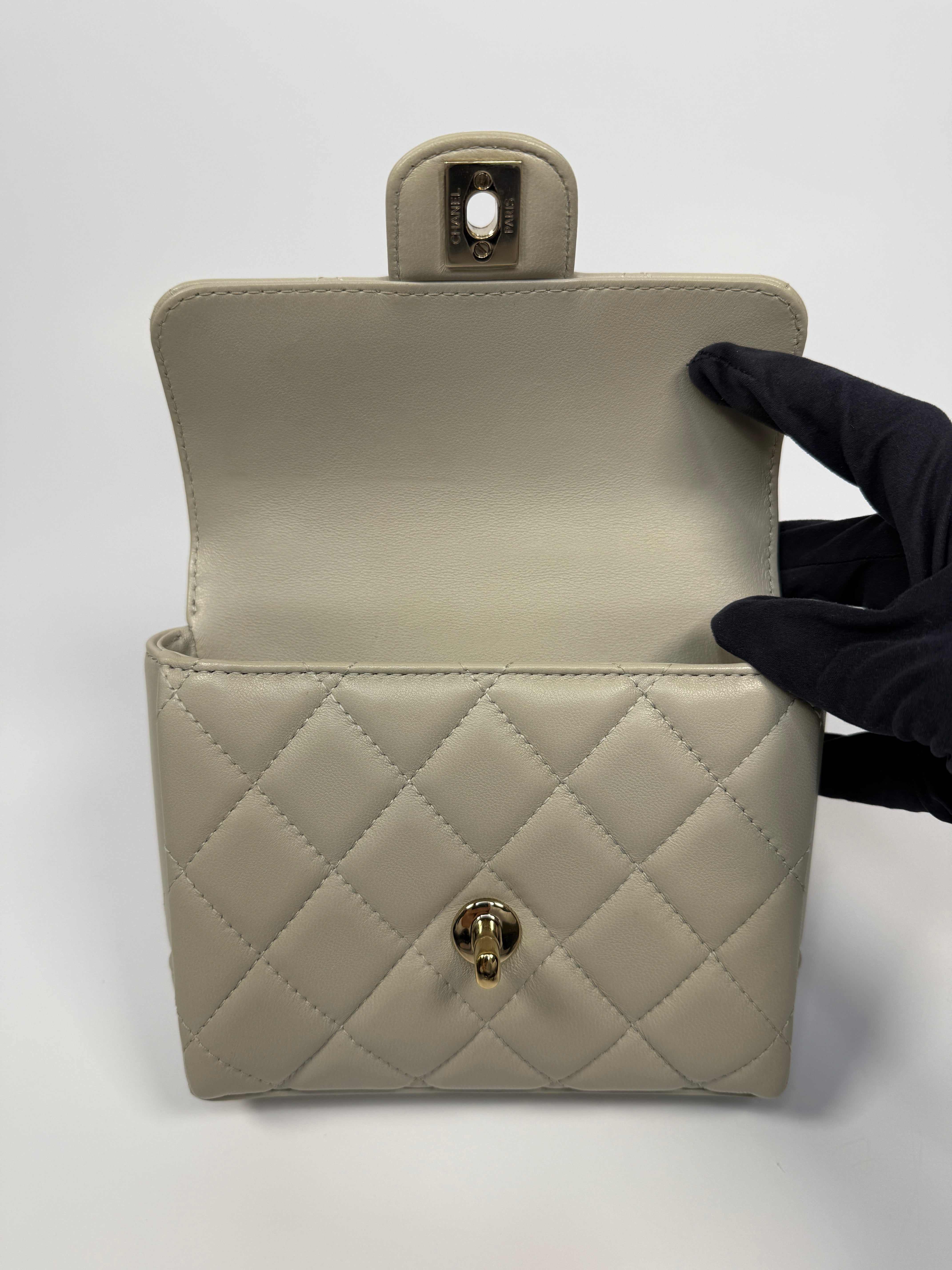 Chanel Seasonal Top Handle Flap Bag
Pre Loved & Authentic 