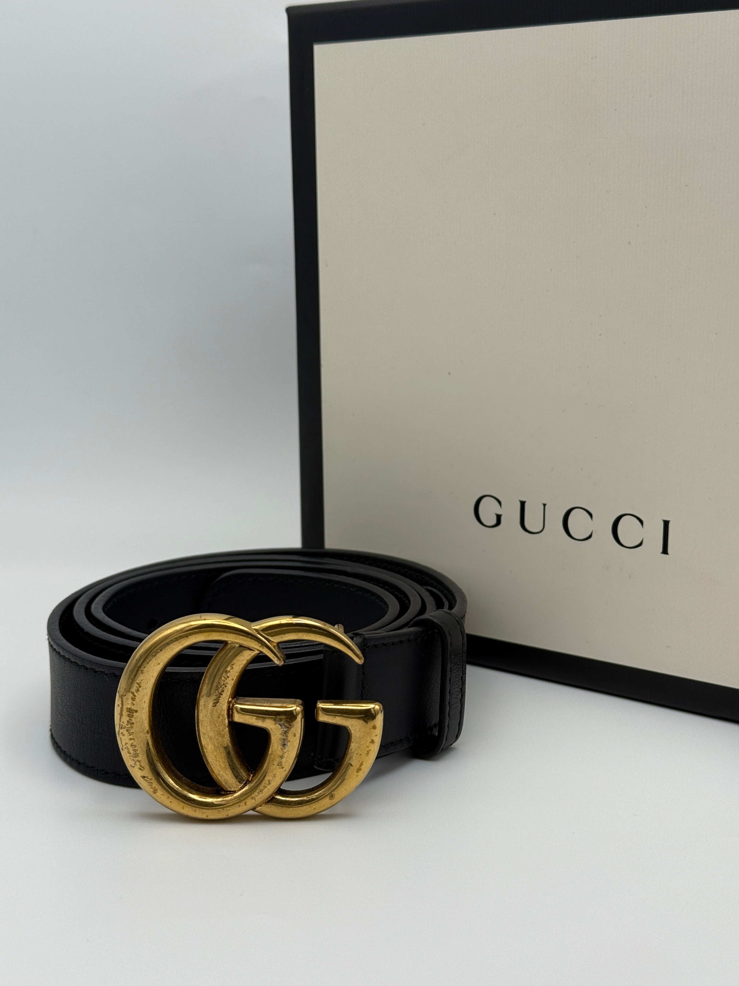 Gucci GG Marmont Belt (Size 90)